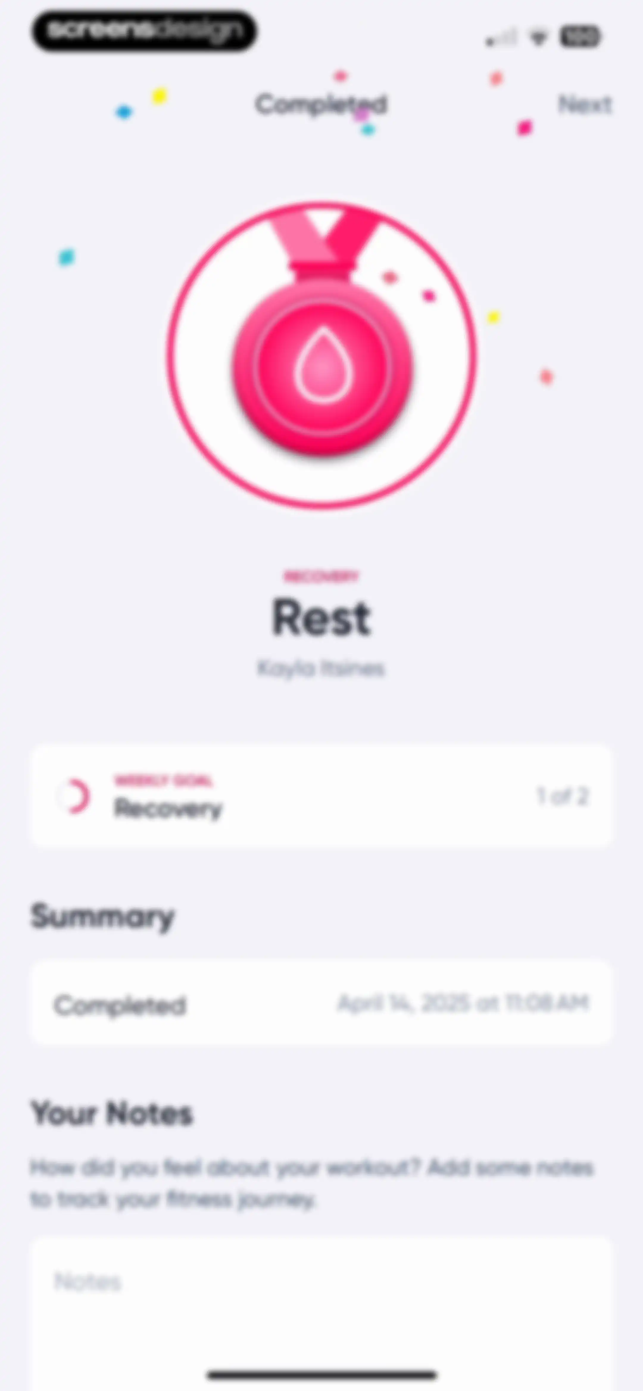 Sweat: Fitness App For Women screen 137