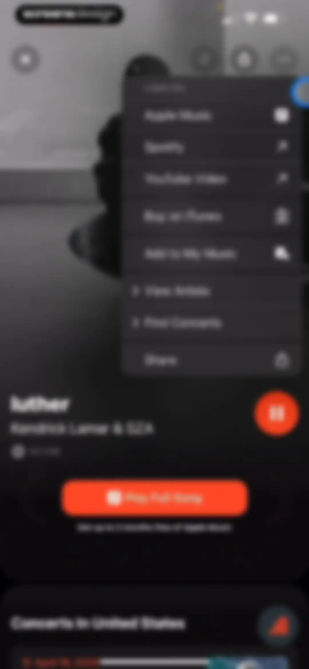 Shazam: Find Music & Concerts screen 76