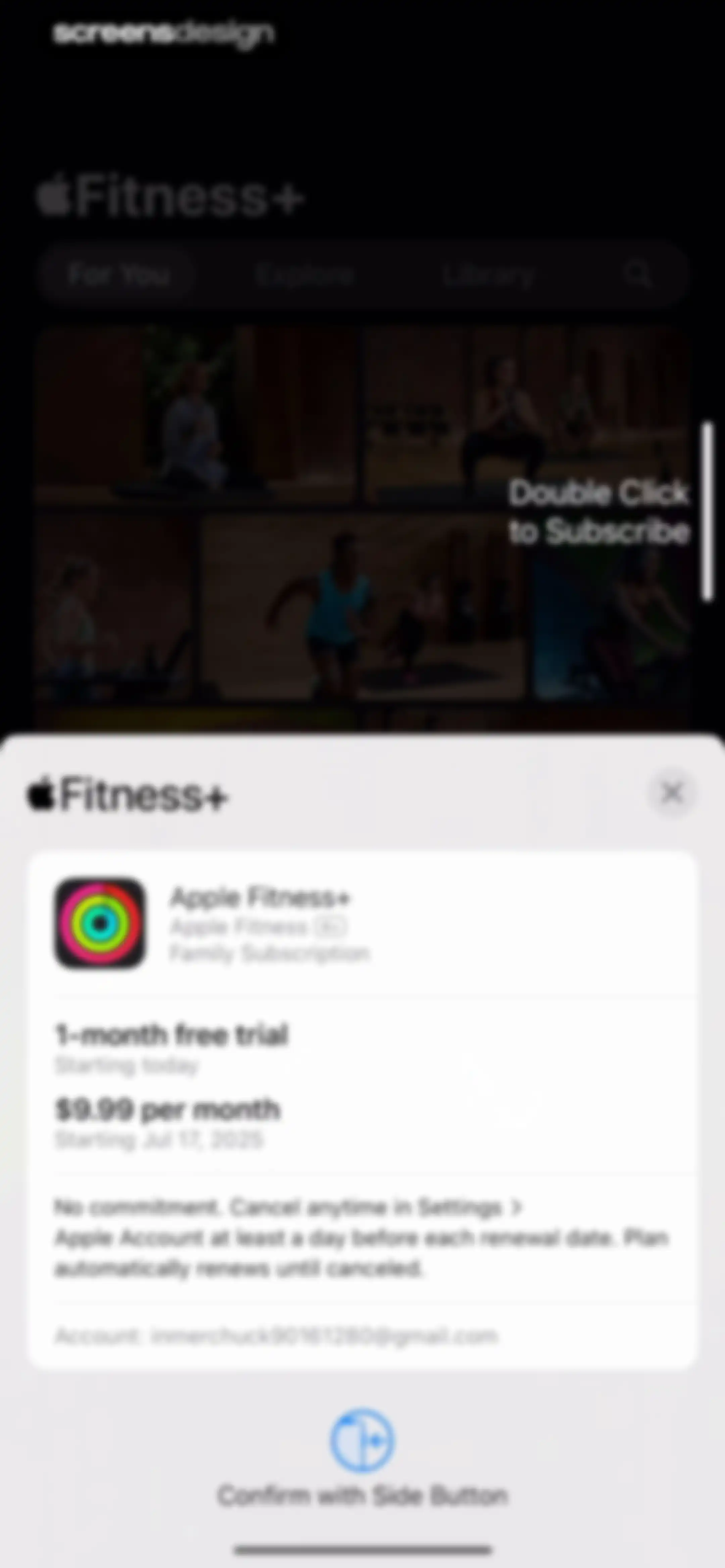 Apple Fitness screen 79