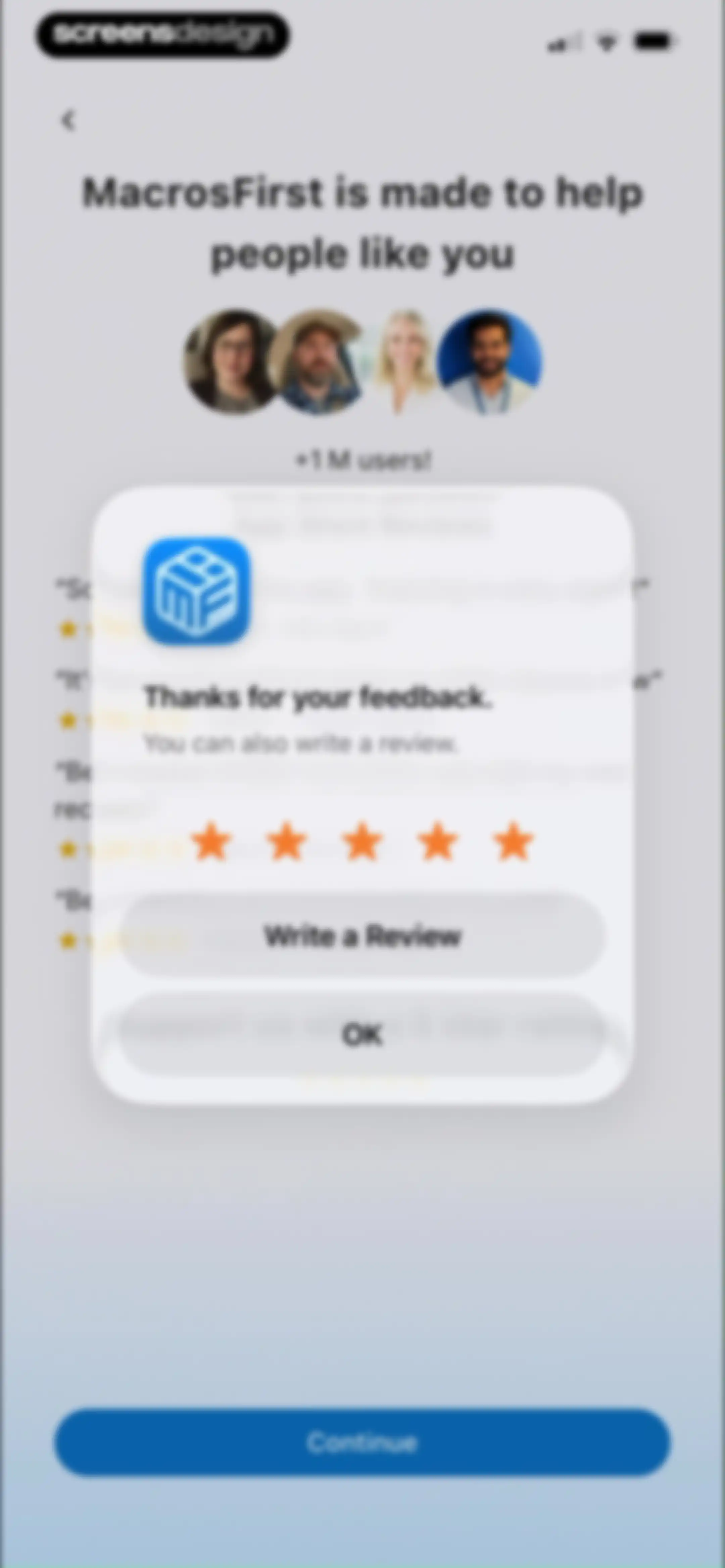 MacrosFirst - Macro Tracker screen 28