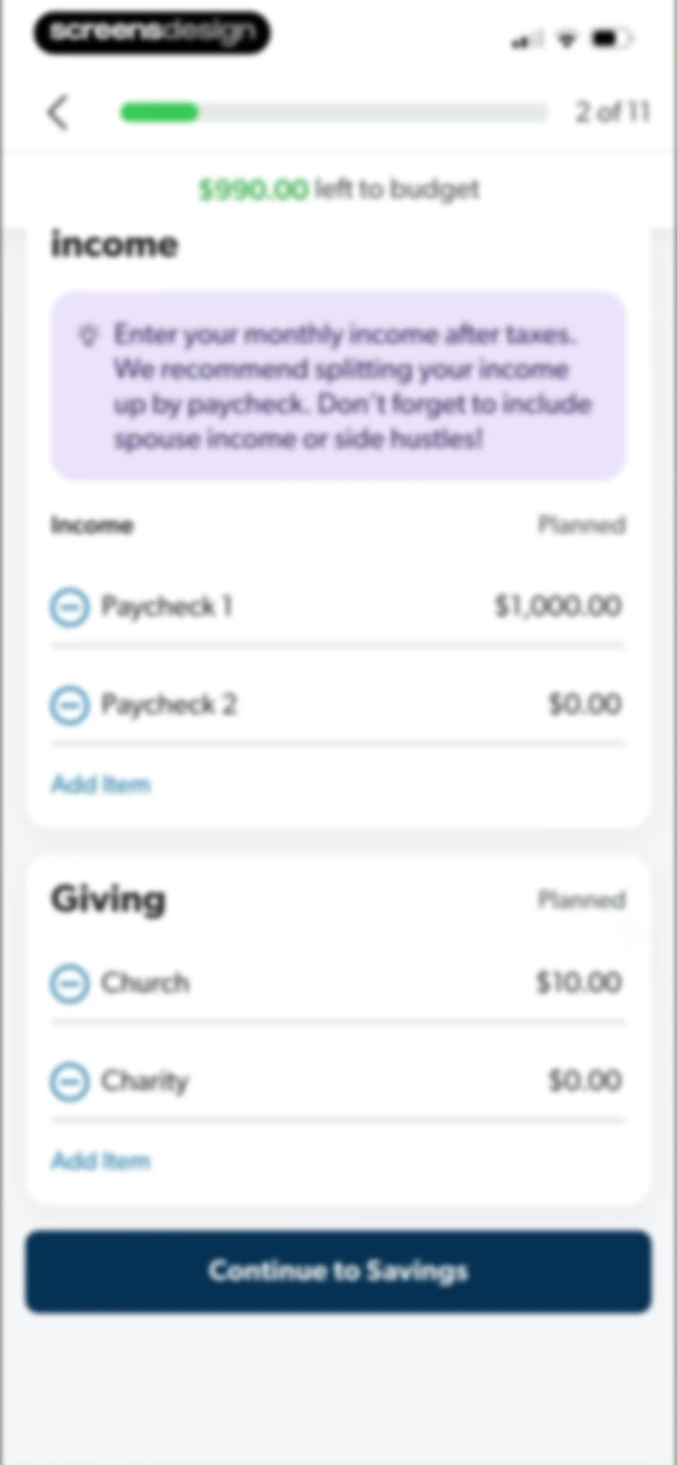 EveryDollar: Budget Management screen 26