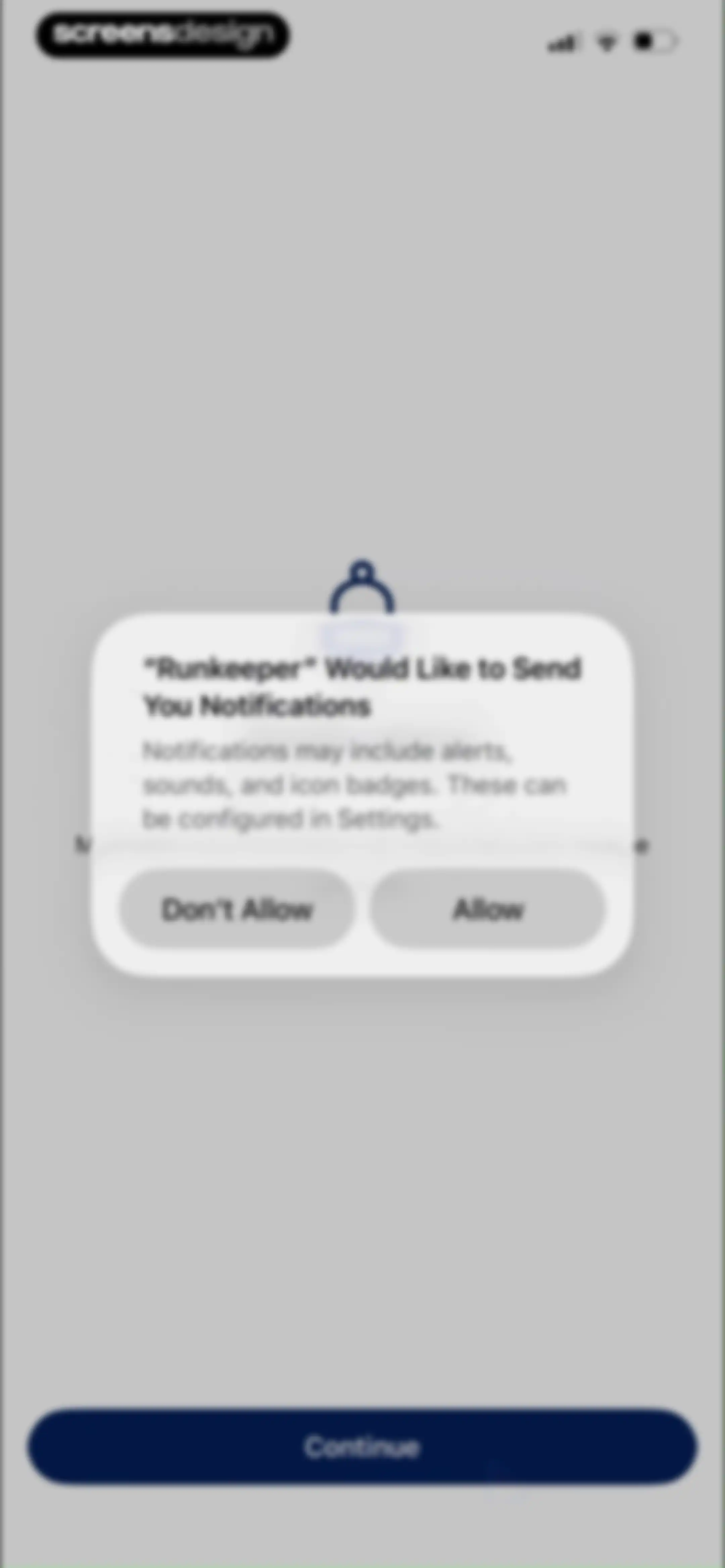 ASICS Runkeeper—Run Tracker screen 17
