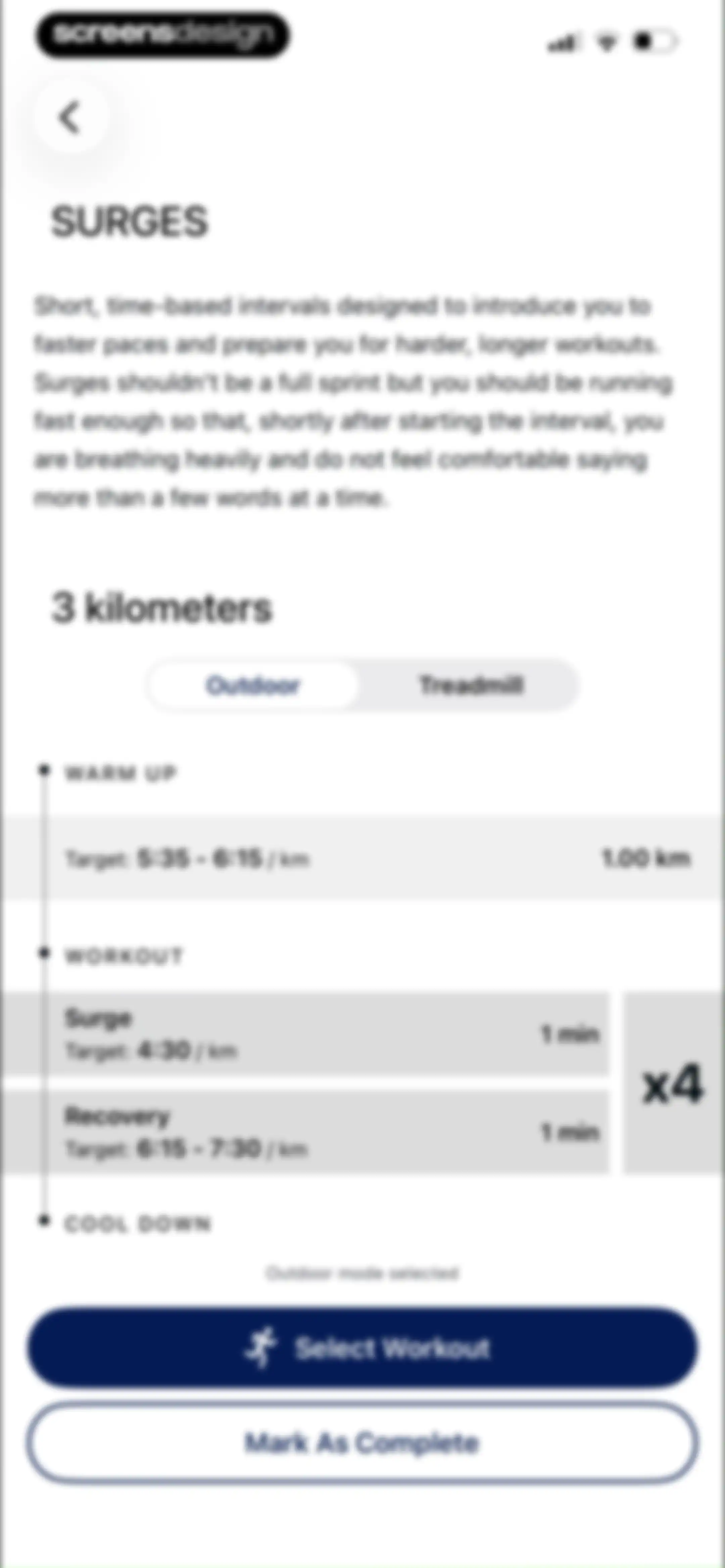 ASICS Runkeeper—Run Tracker screen 120