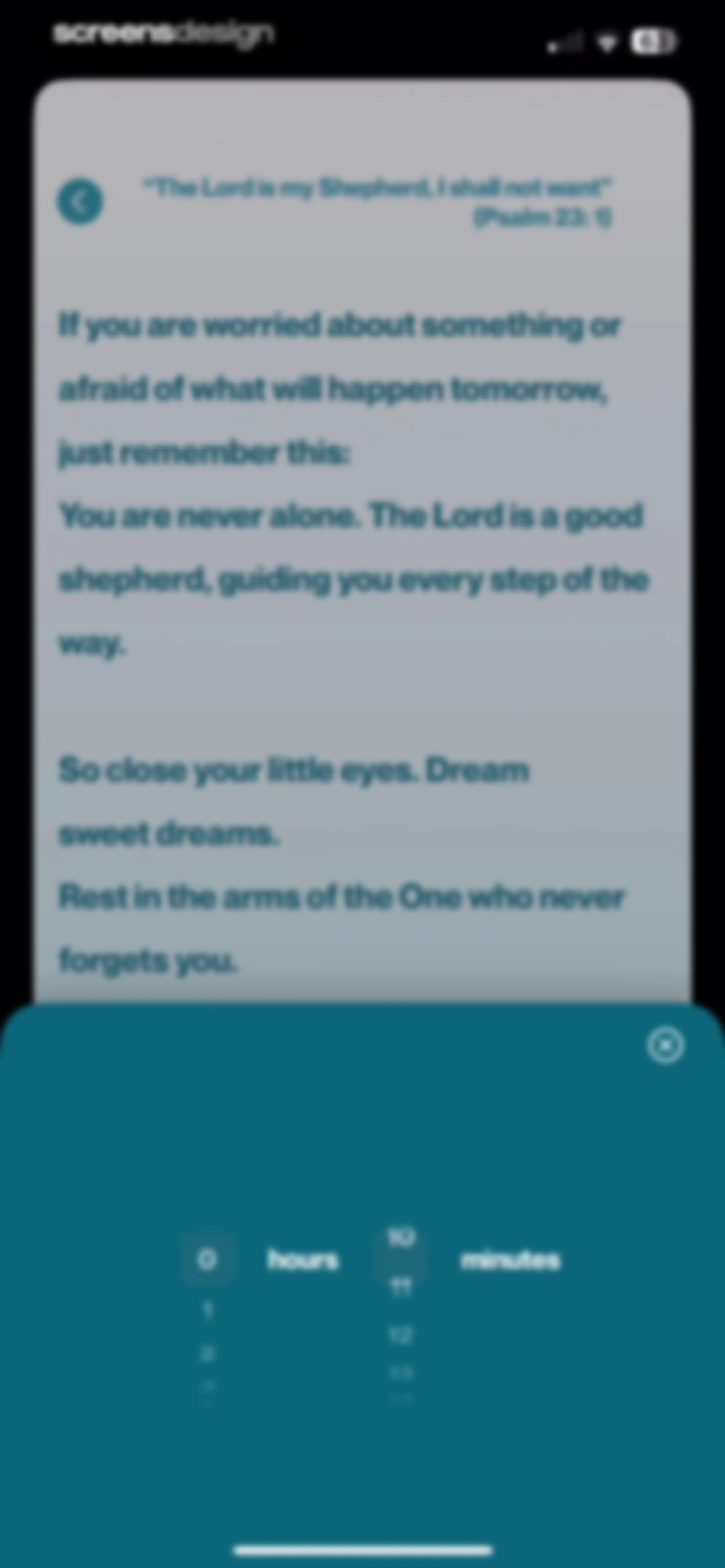 Theo: Prayer & Meditation screen 55
