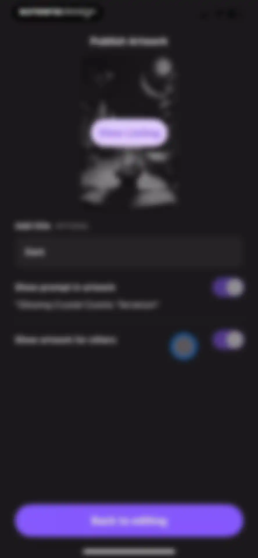 WOMBO Dream - AI Art Generator screen 33
