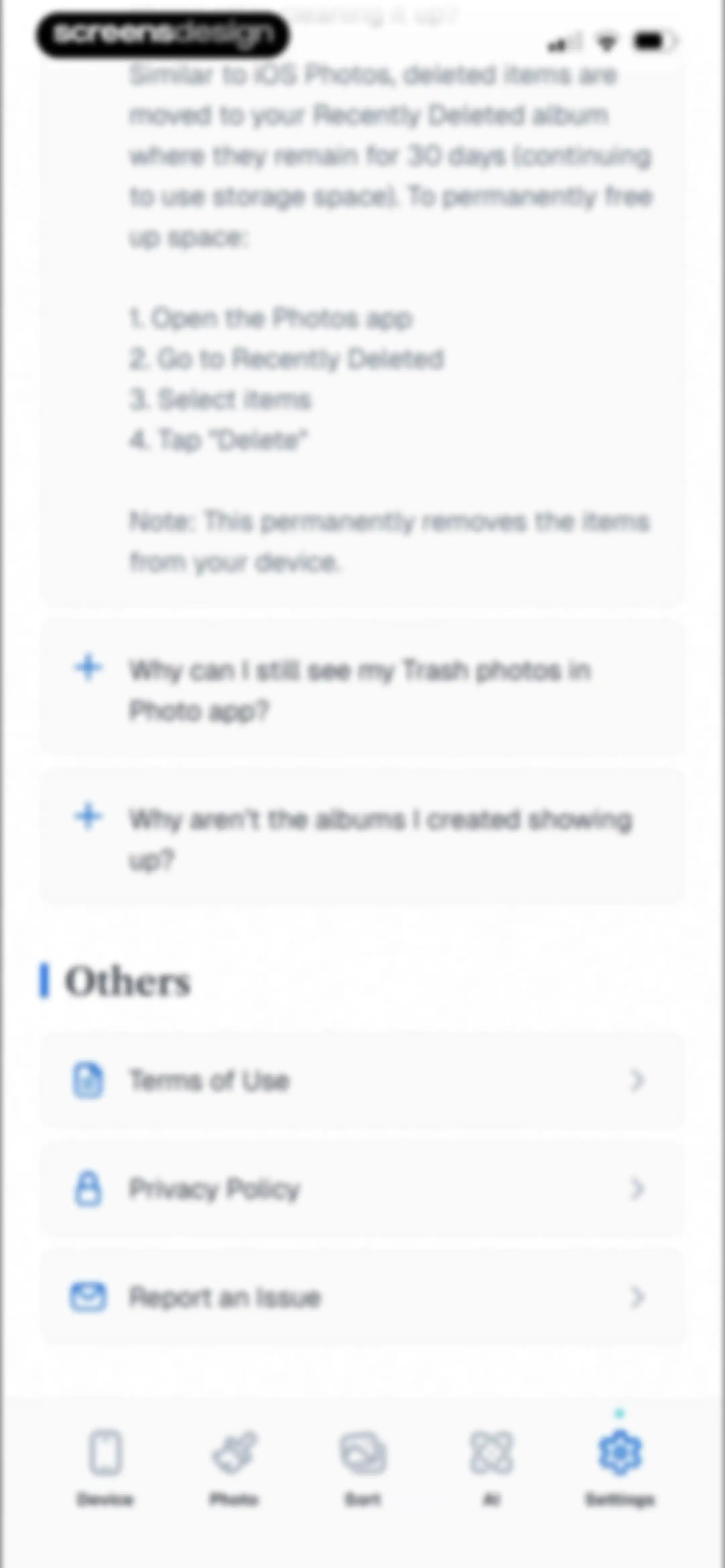 True Cleaner - Cleanup Storage screen 163