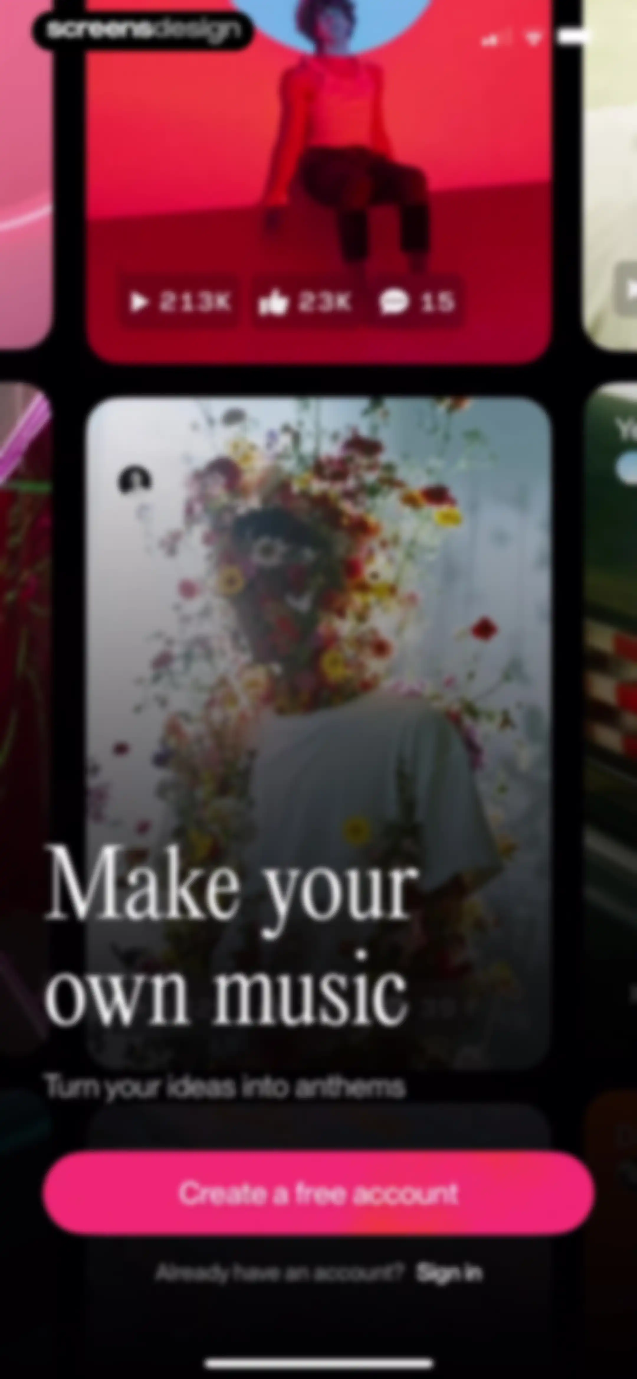 Suno - AI Songs, Music, Lyrics screen 2