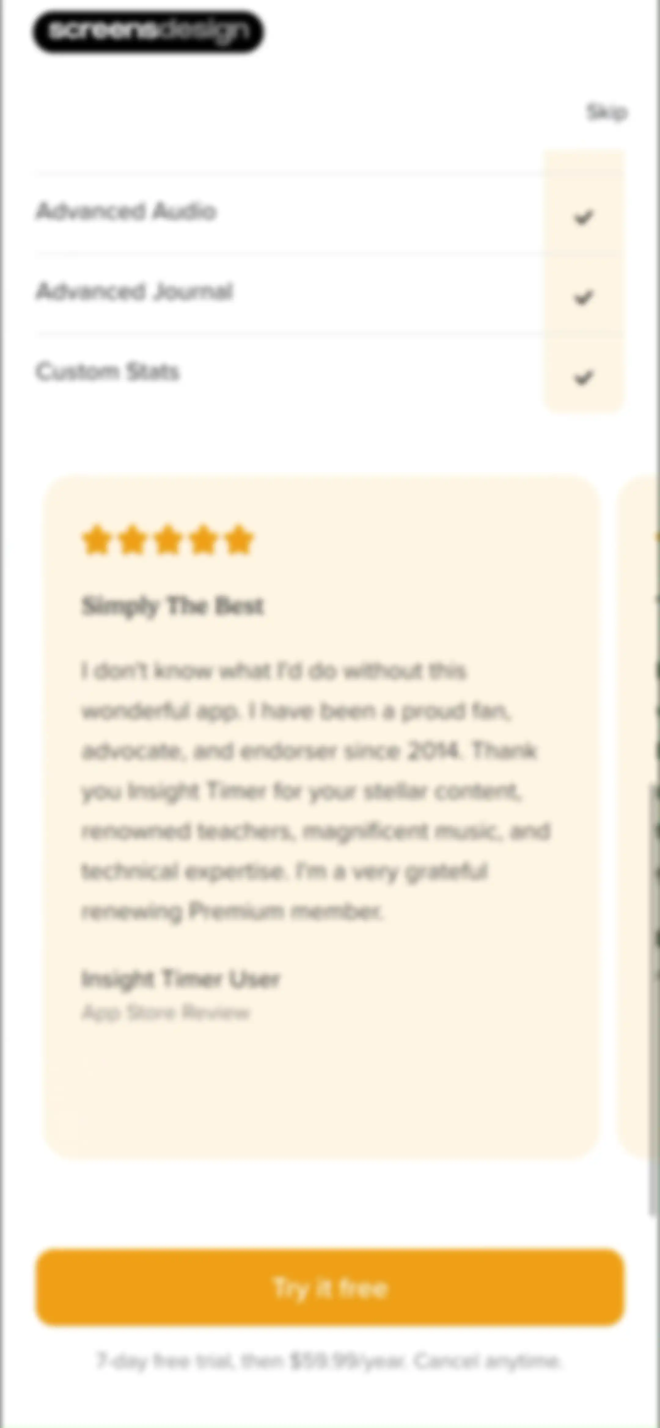 Insight Timer: Meditate, Sleep screen 27