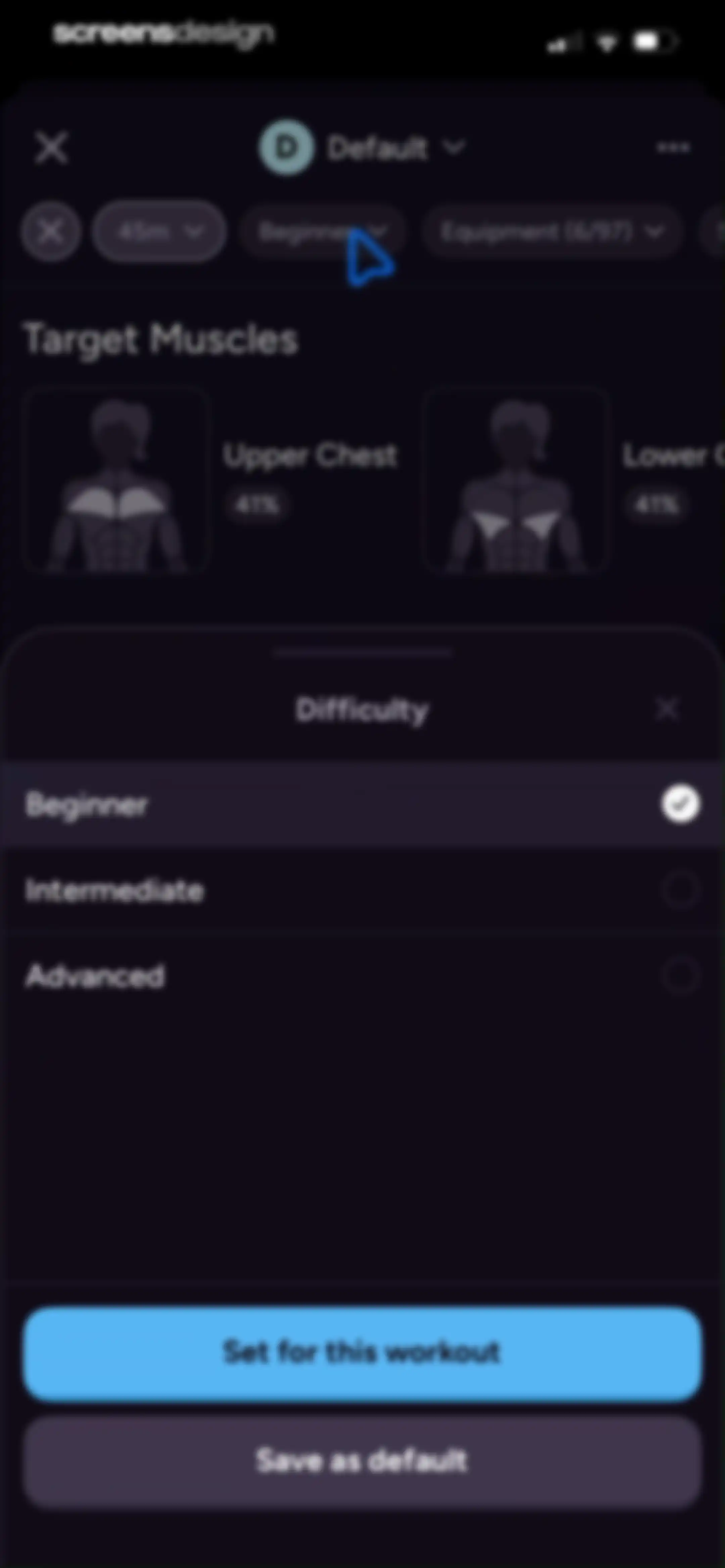 Liftoff - Ranked Gym Workouts screen 157