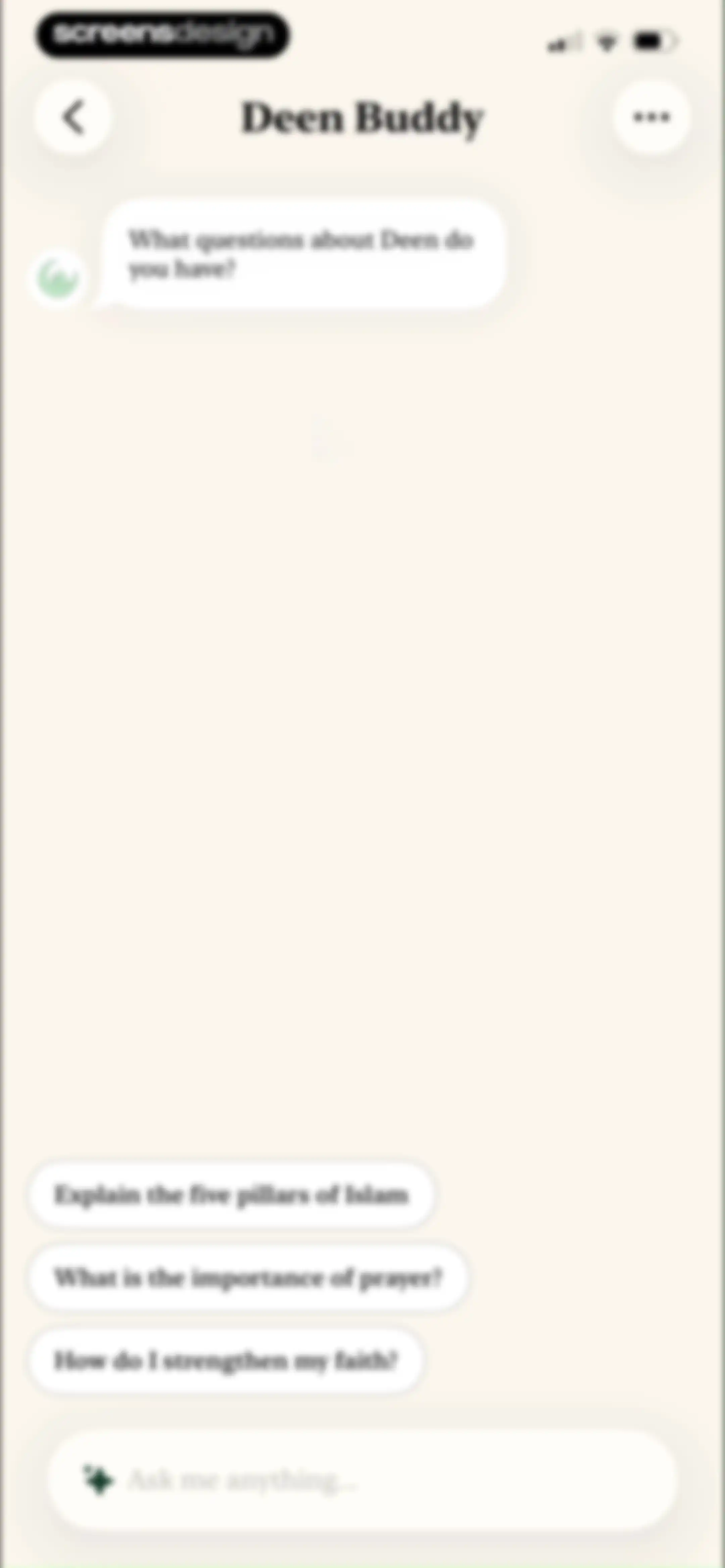 Deen Buddy - Quran Chat screen 34