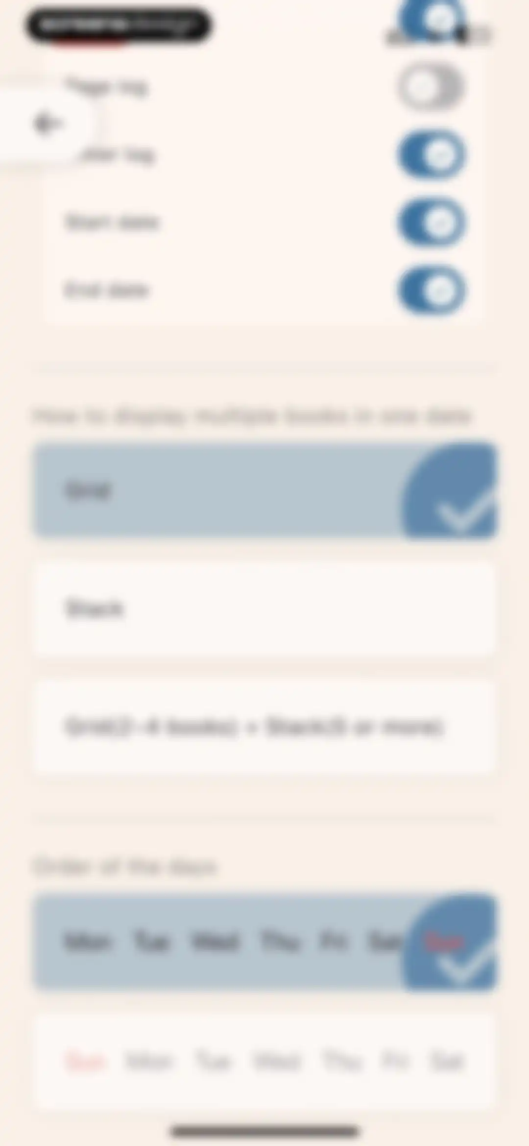 Bookmory - reading tracker screen 66