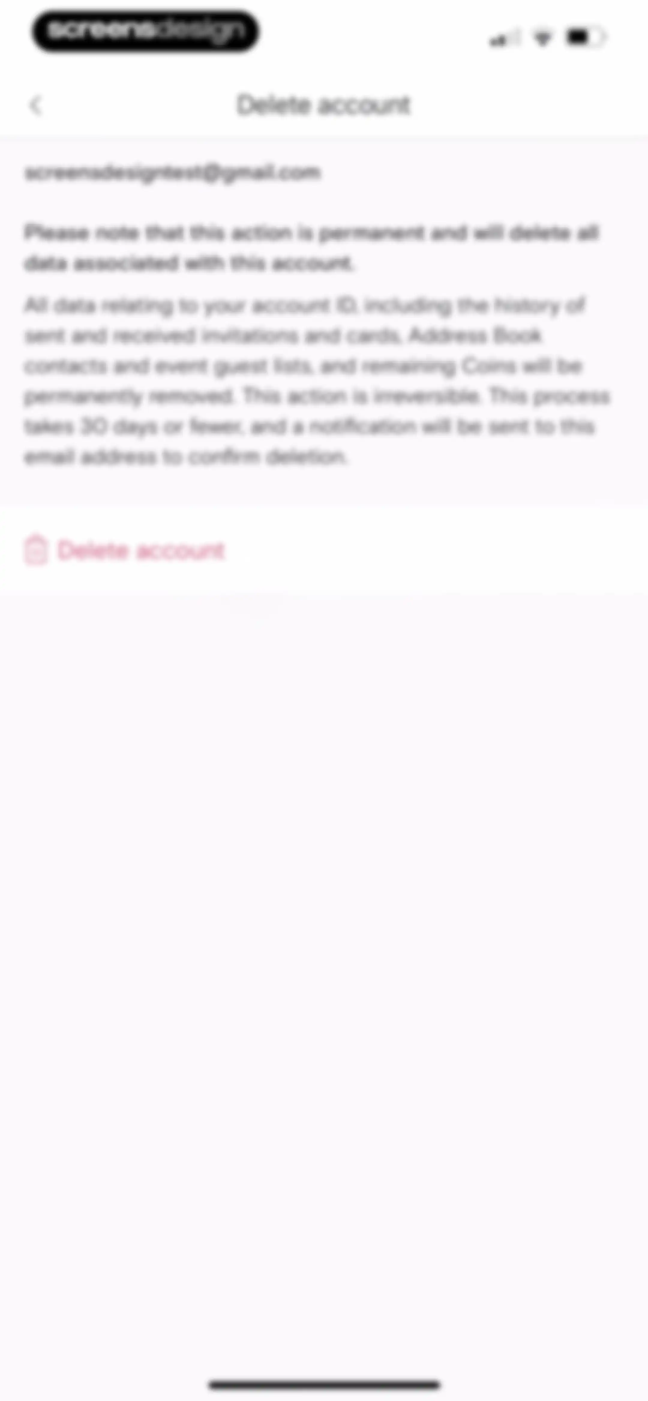 Paperless Post: Invitations screen 131