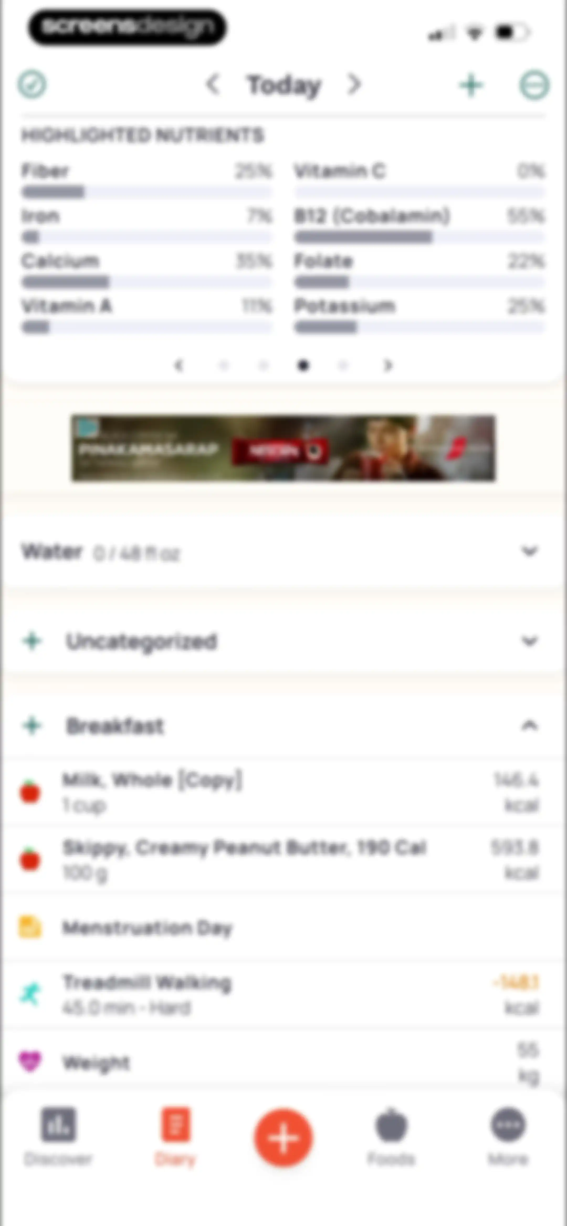 Cronometer: Calorie Counter screen 101