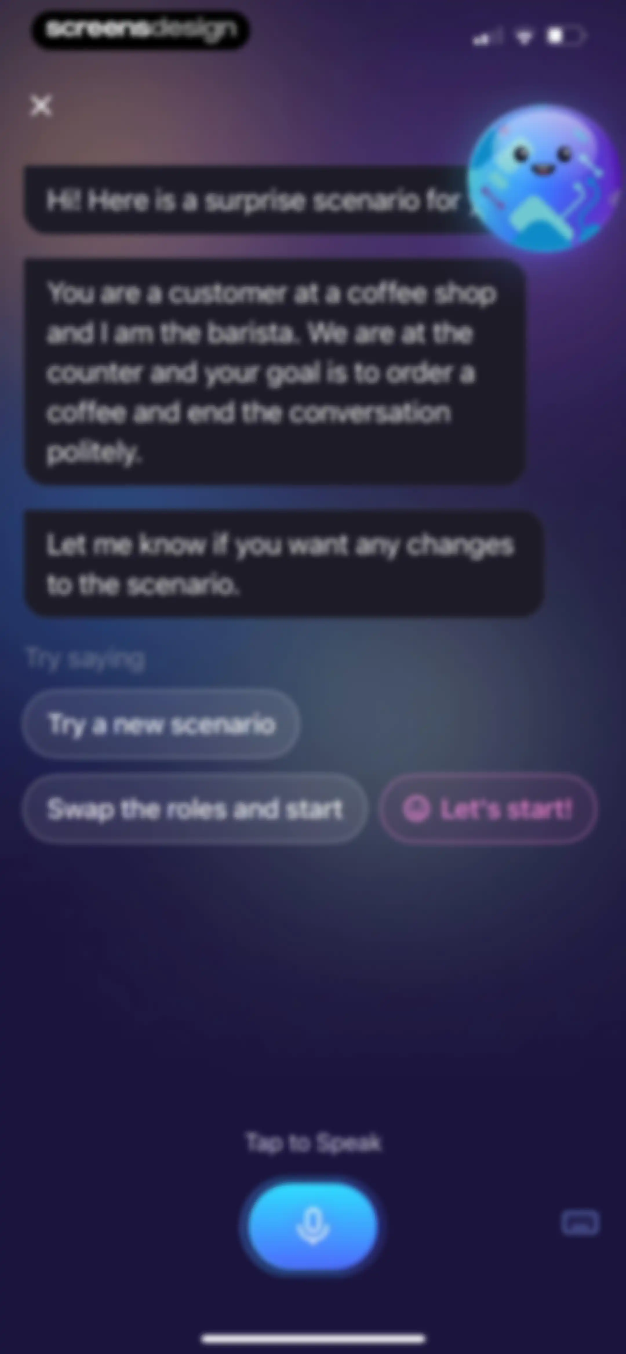 ELSA Speak - English Learning screen 99