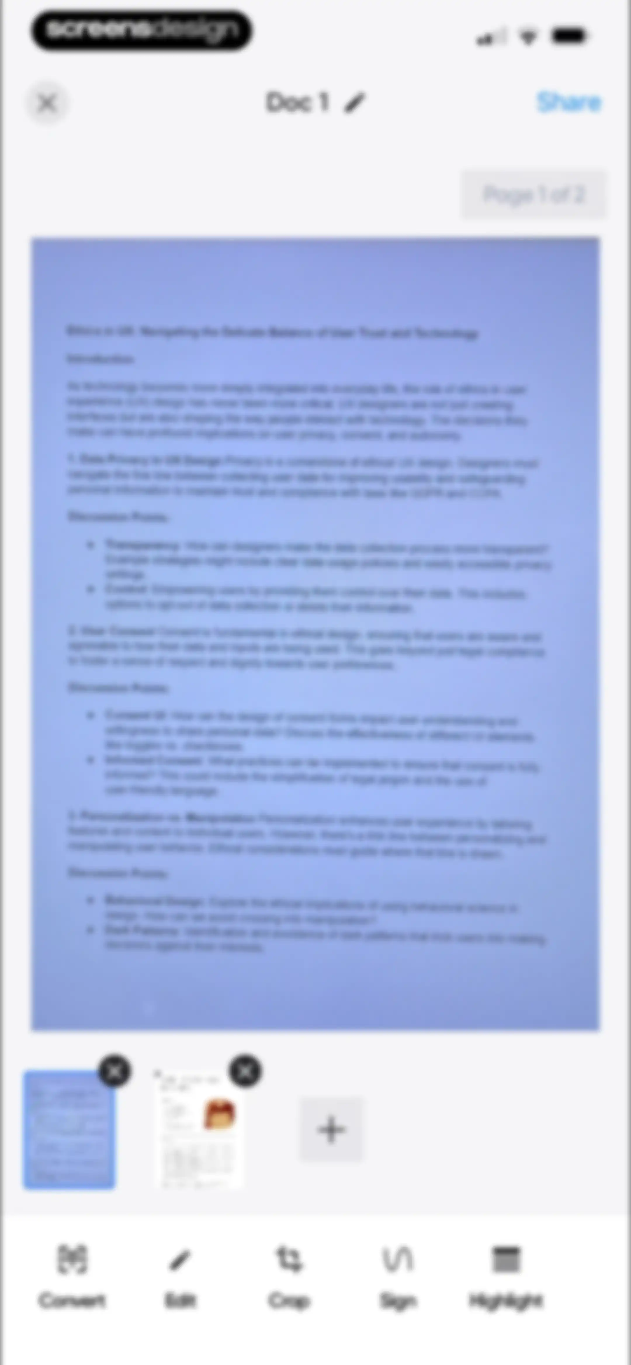 Scanner – Scan PDF & Document screen 19
