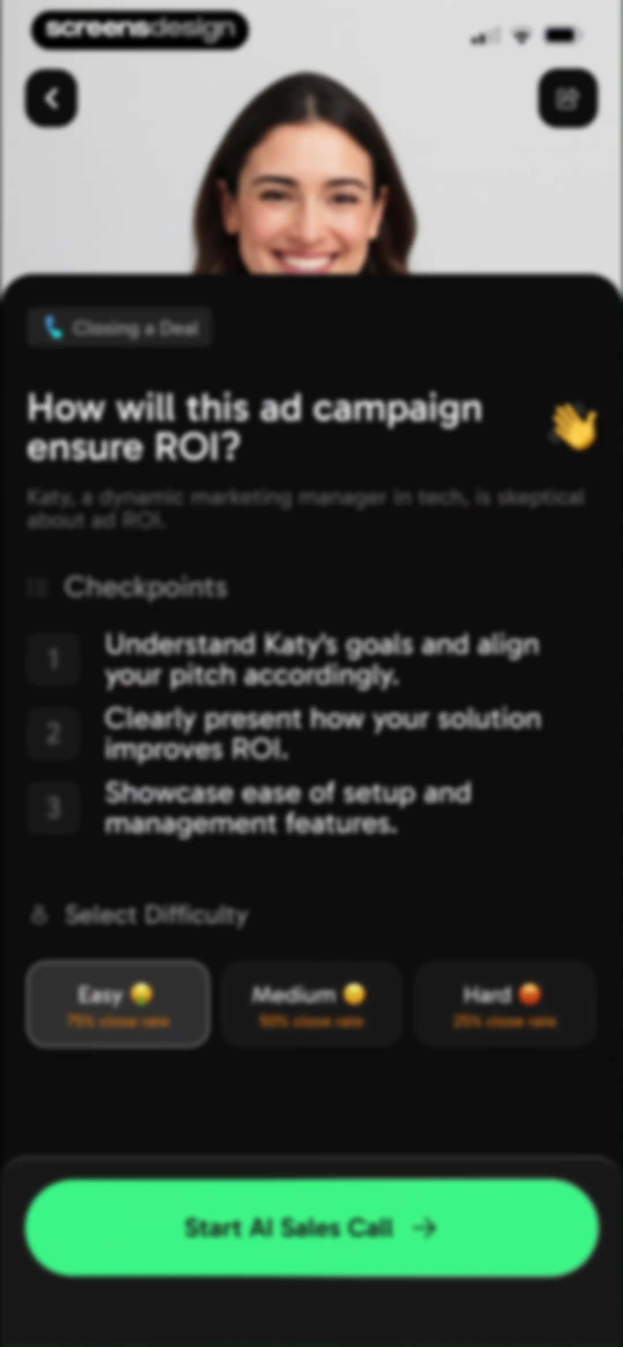 CloserCoach - AI Sales Trainer screen 96