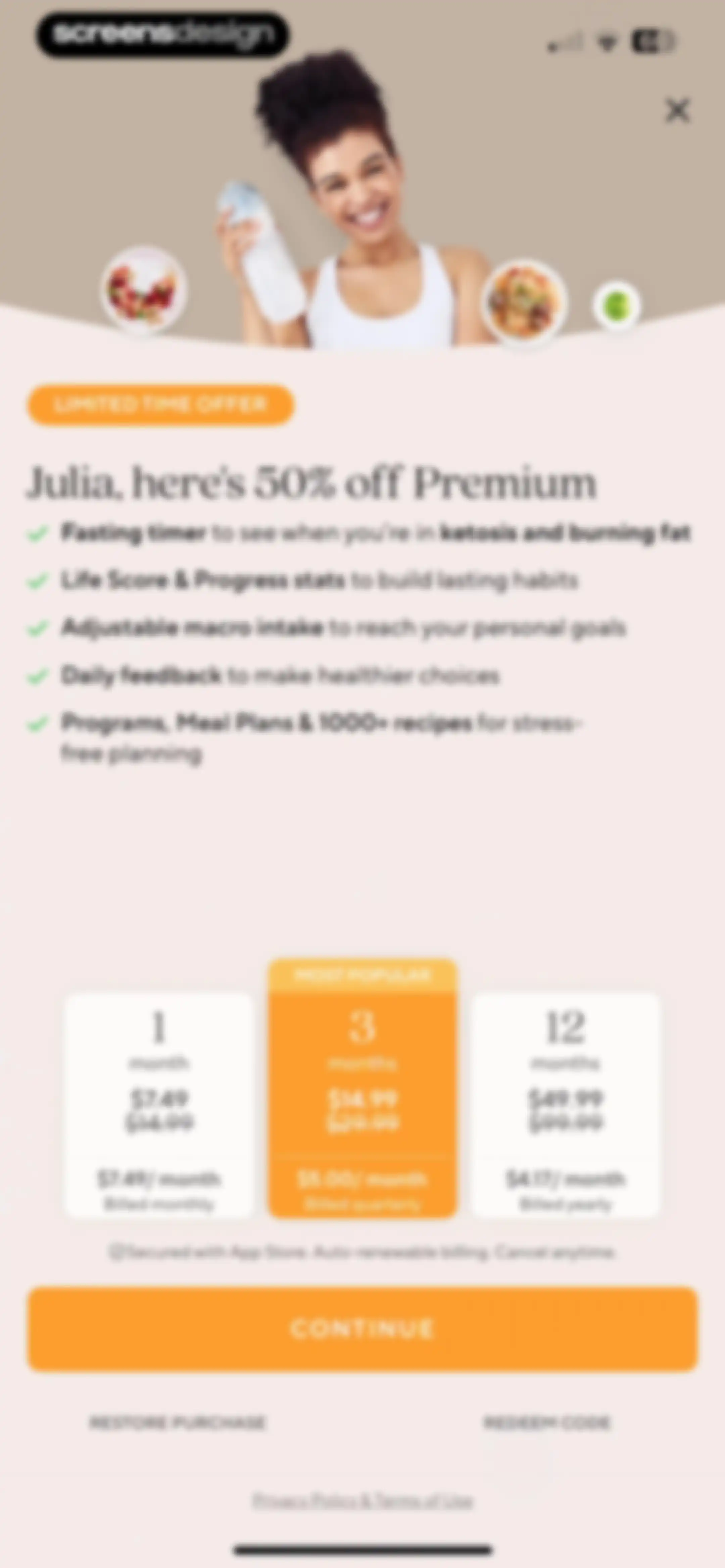 Lifesum: AI Calorie Counter screen 27