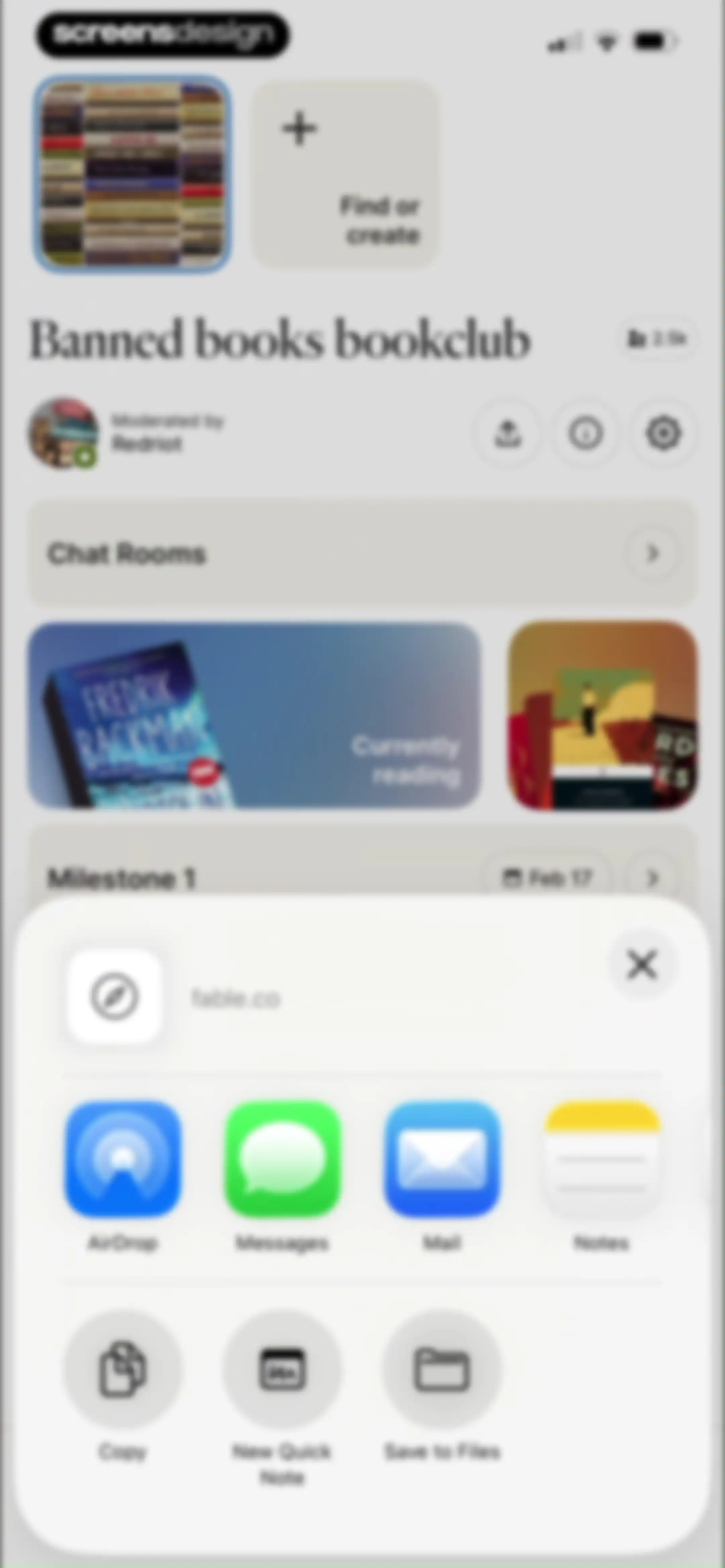 Fable: Track & Discuss Books screen 125