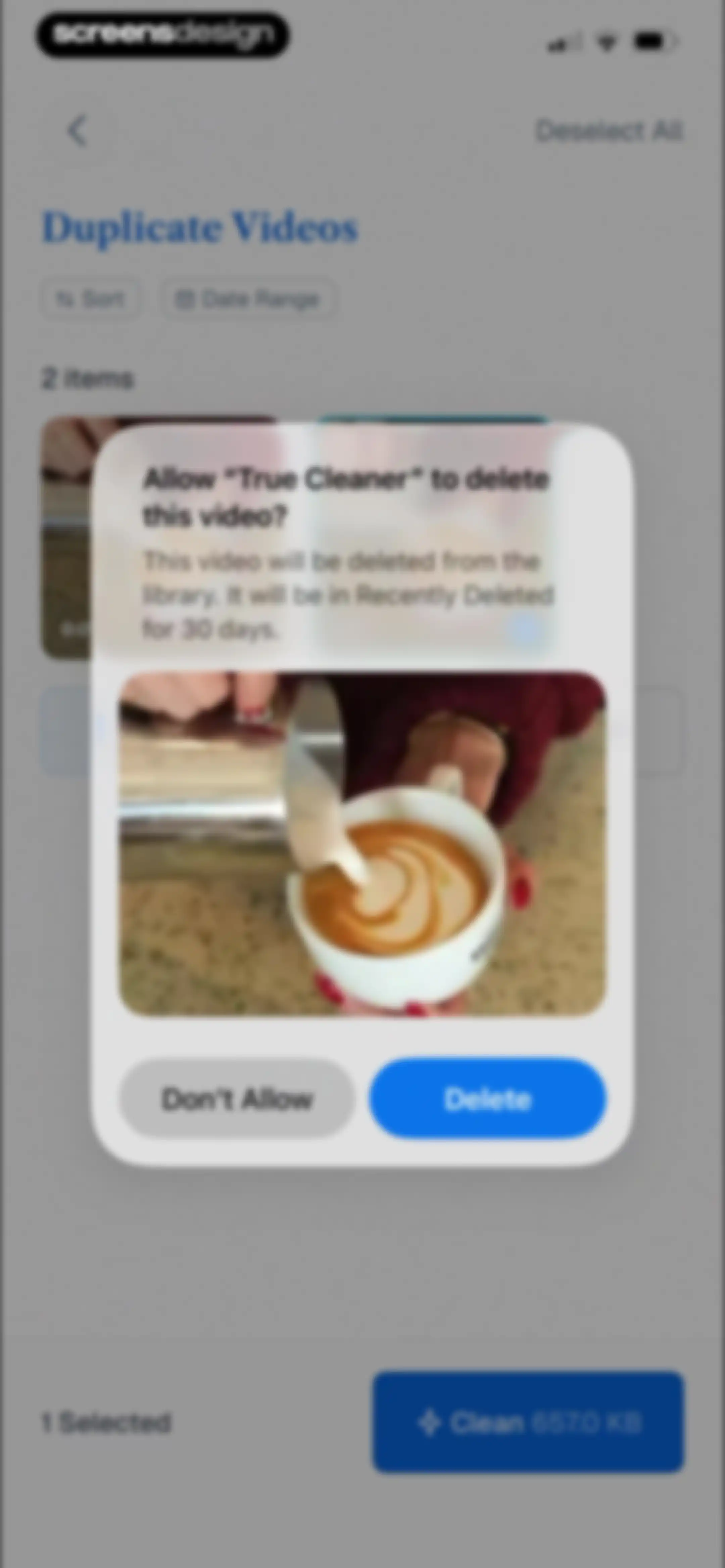 True Cleaner - Cleanup Storage screen 119