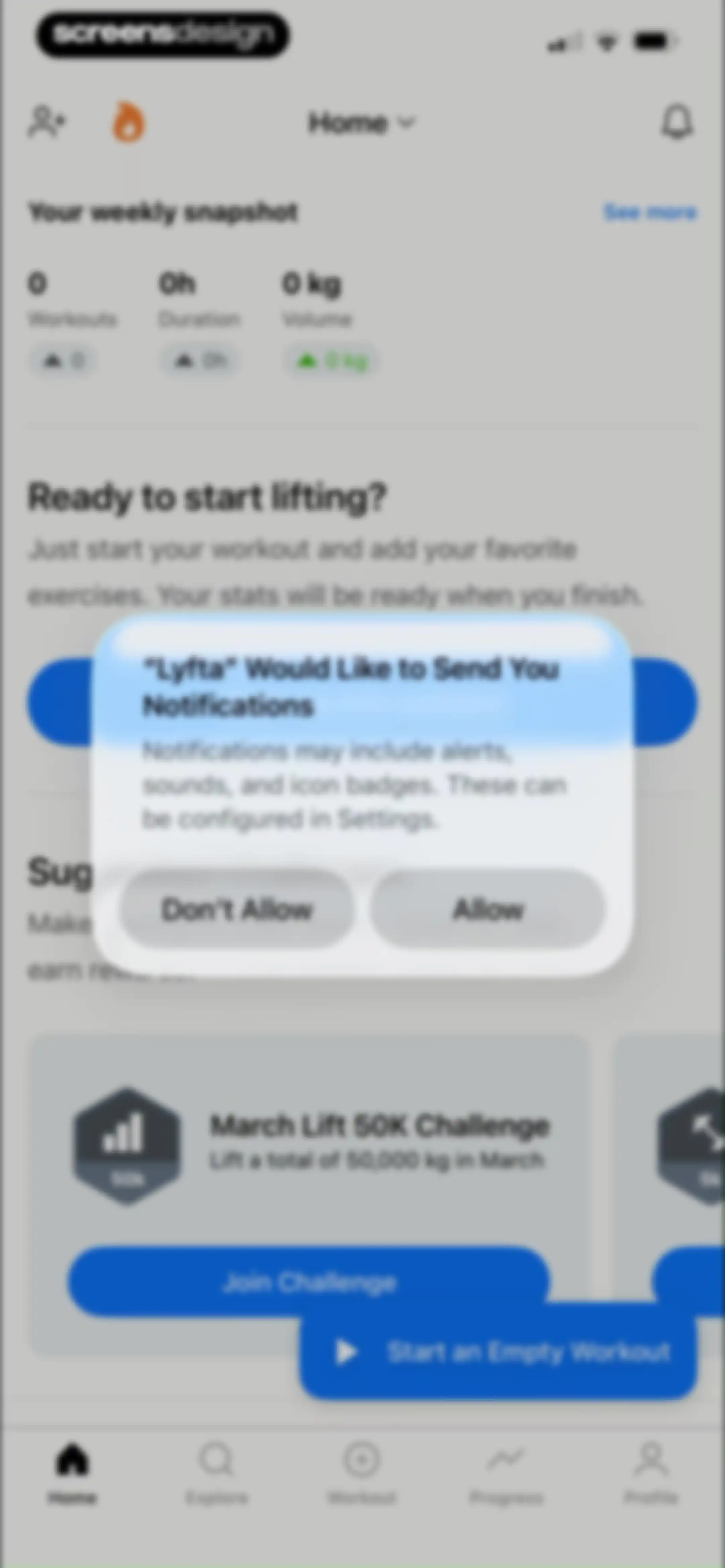 Lyfta: Gym Workout Tracker Log screen 38