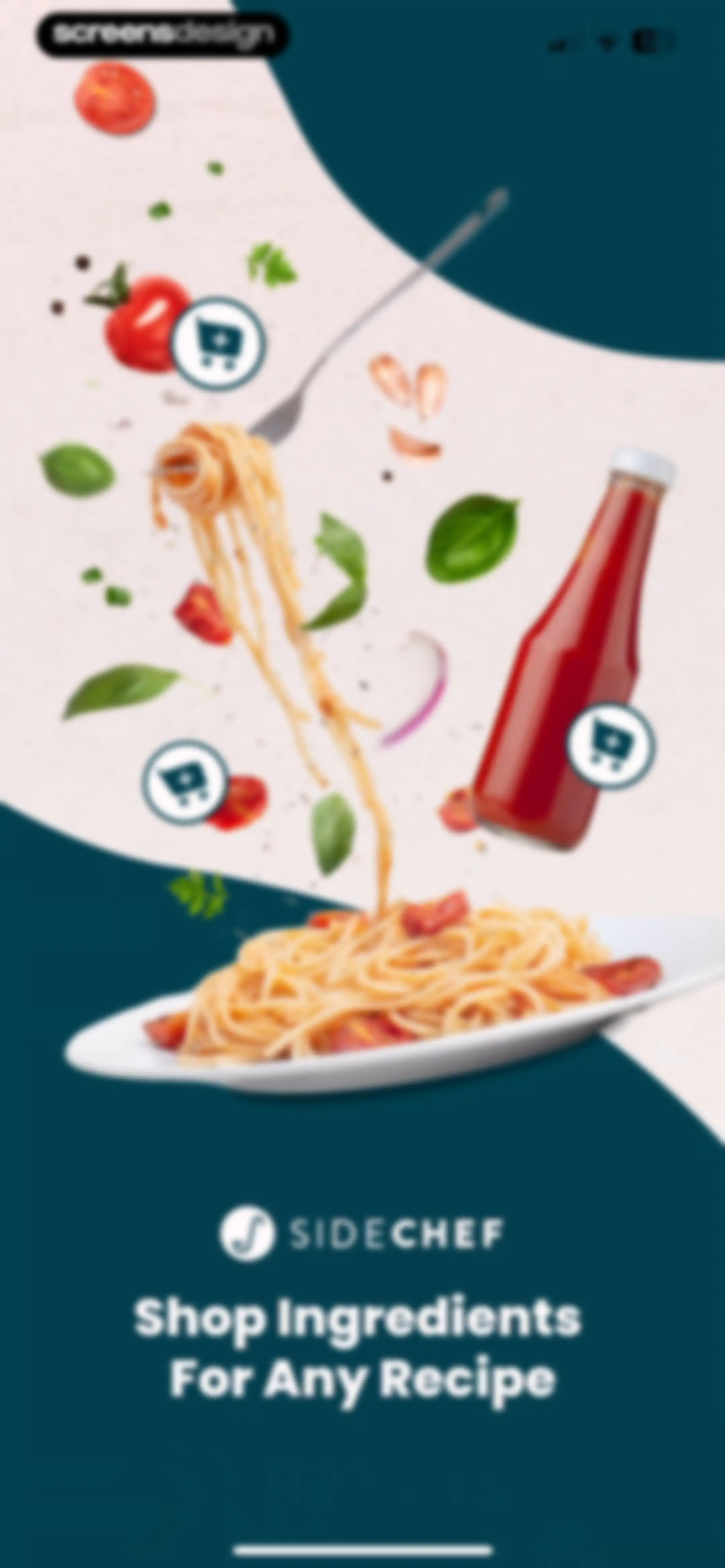 SideСhef: Easy Cooking Recipes screen 1