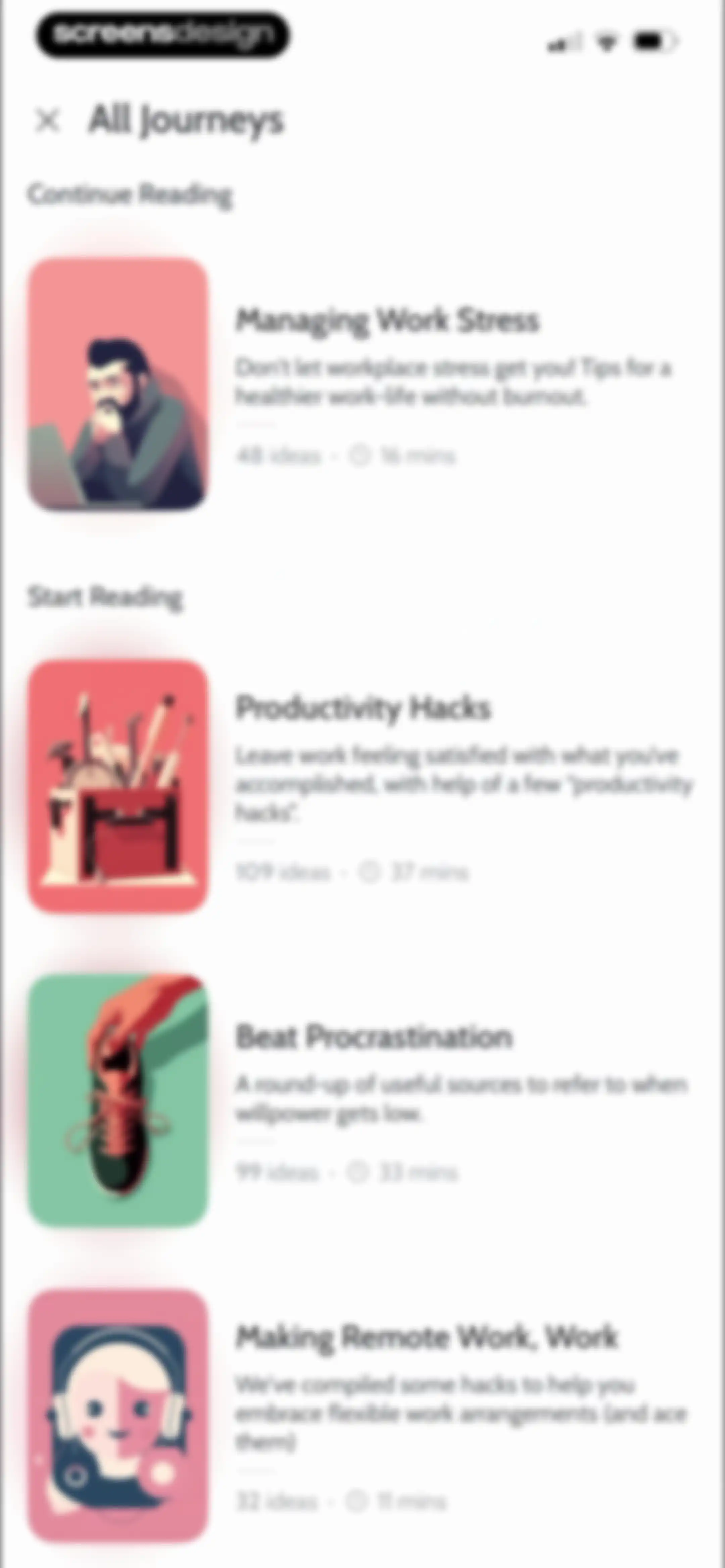 Deepstash: Smarter Every Day! screen 109