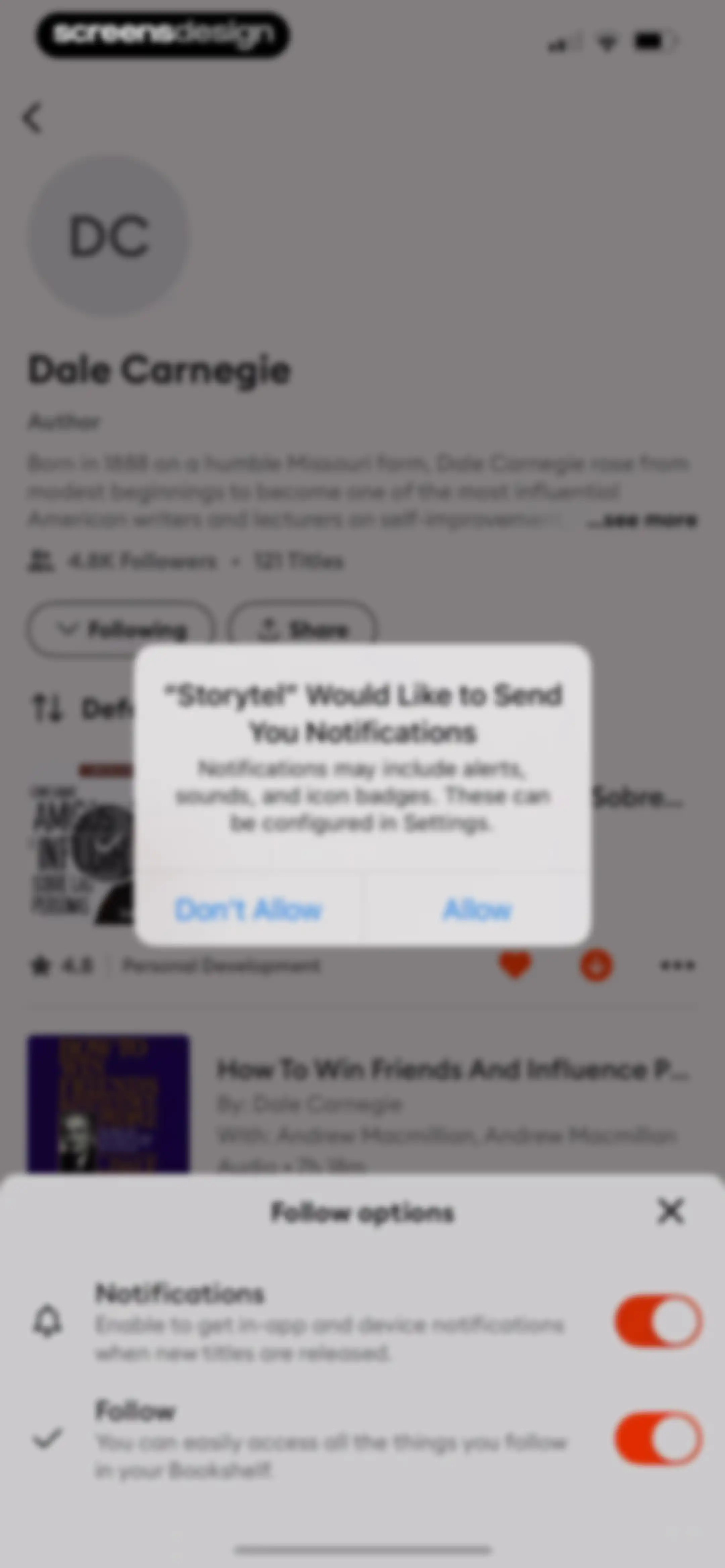 Storytel - Audiobooks Library screen 38