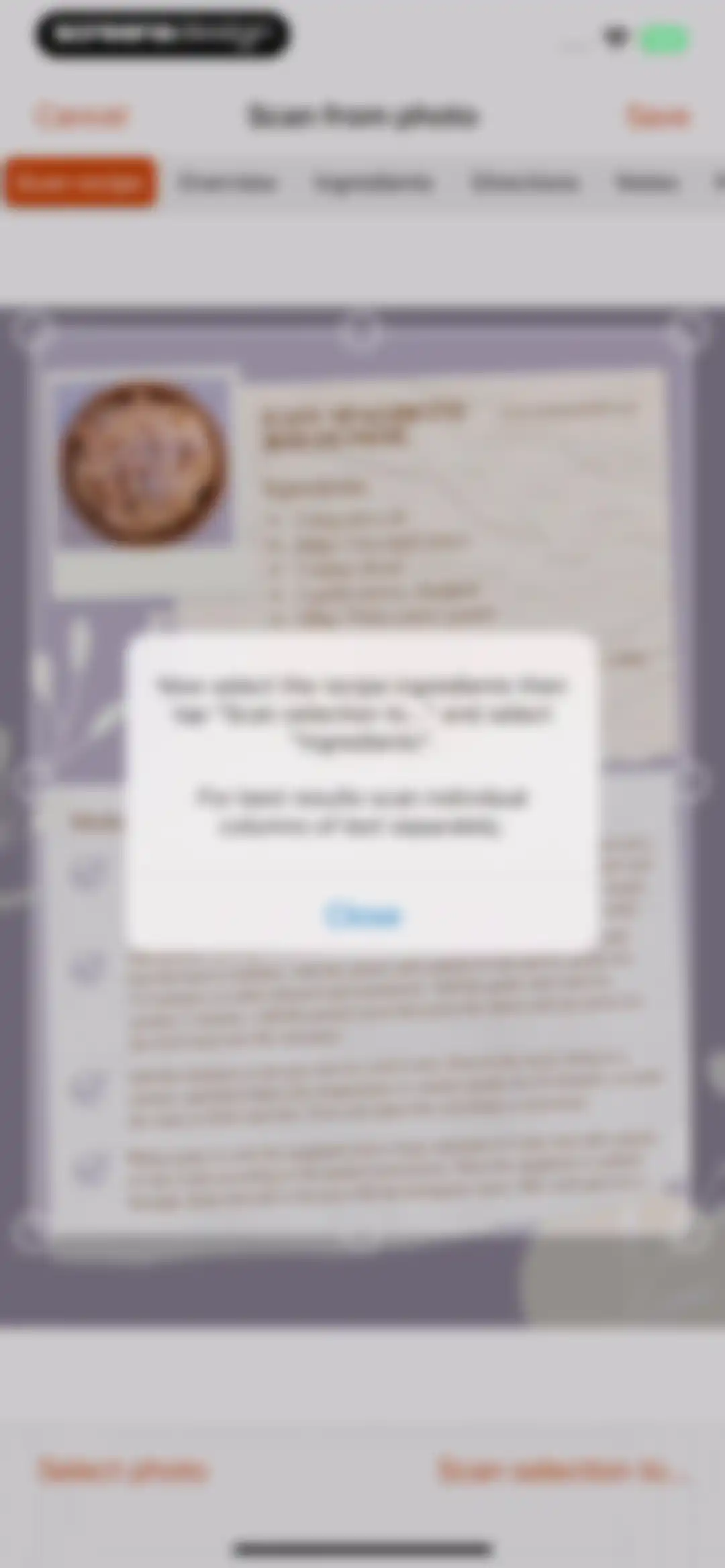 Recipe Keeper screen 15