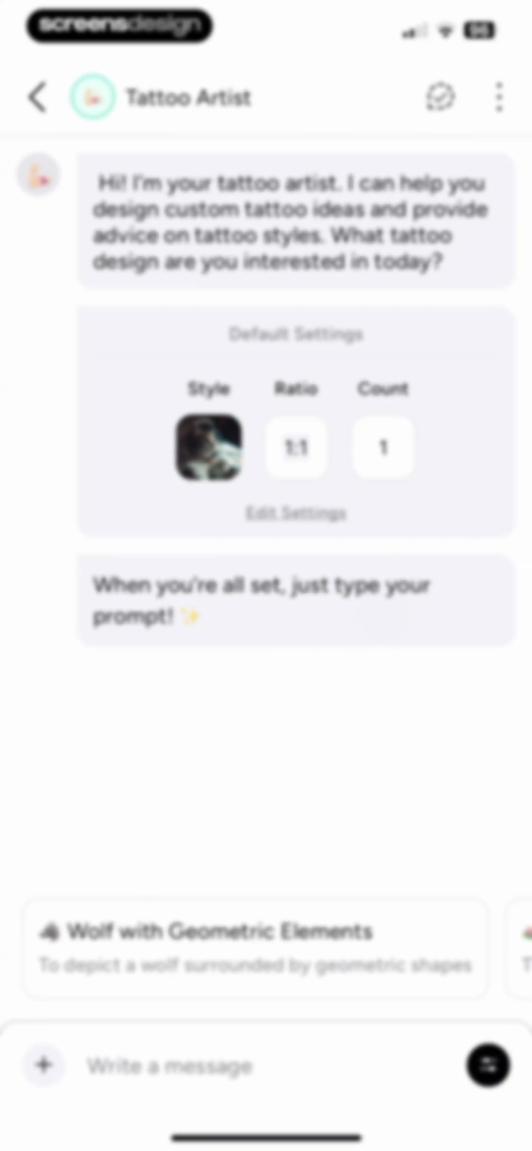 Chatbot AI Assistant - Genie screen 45