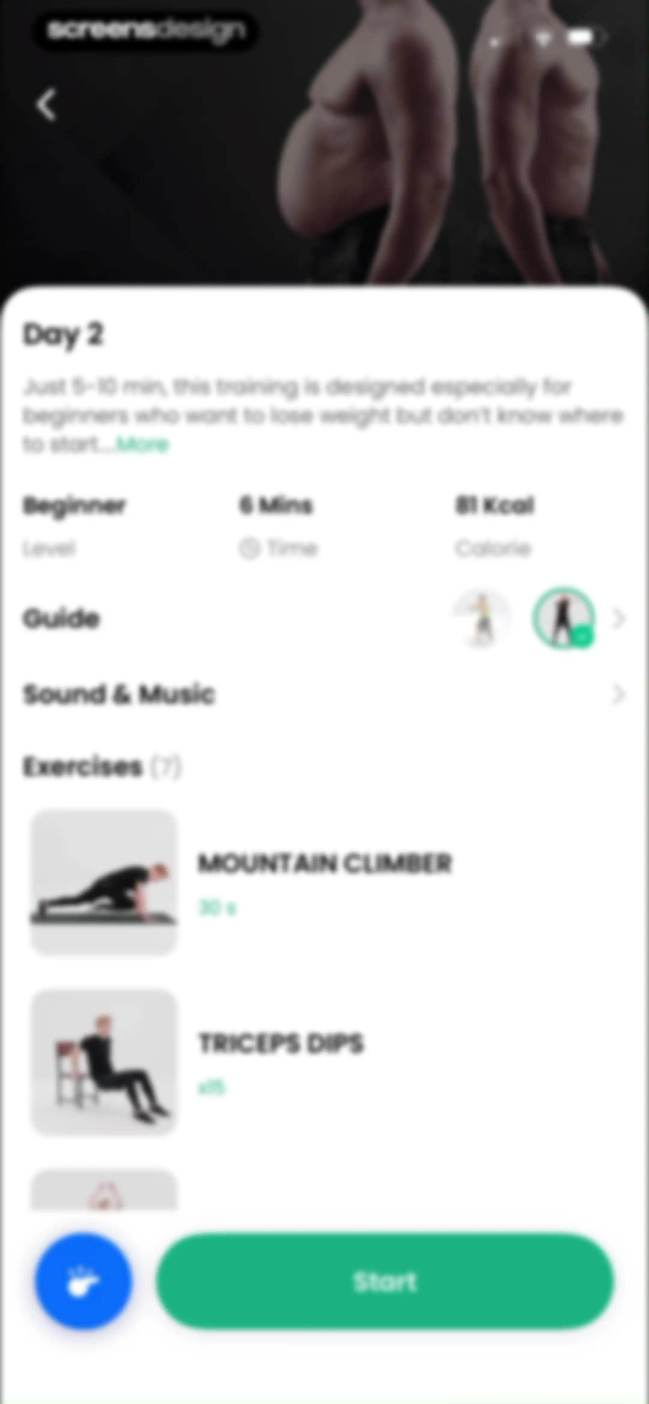 Lose Weight for Men at Home screen 135