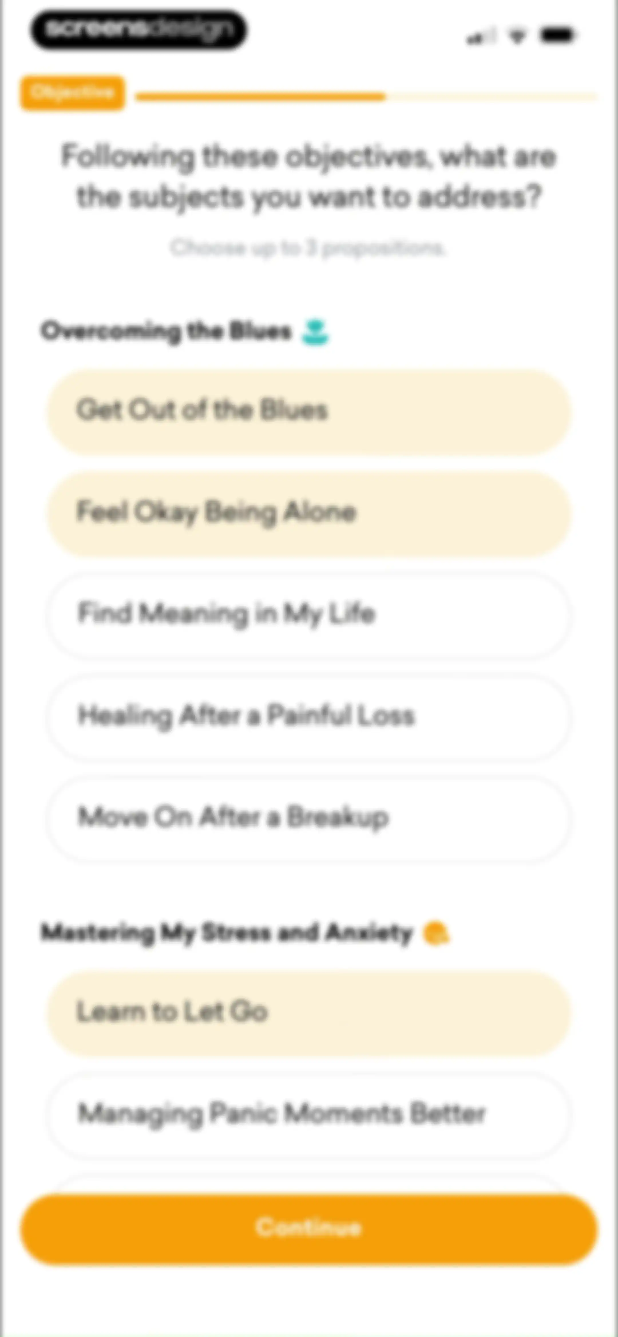 MindDay: Mental Health, Stress screen 24