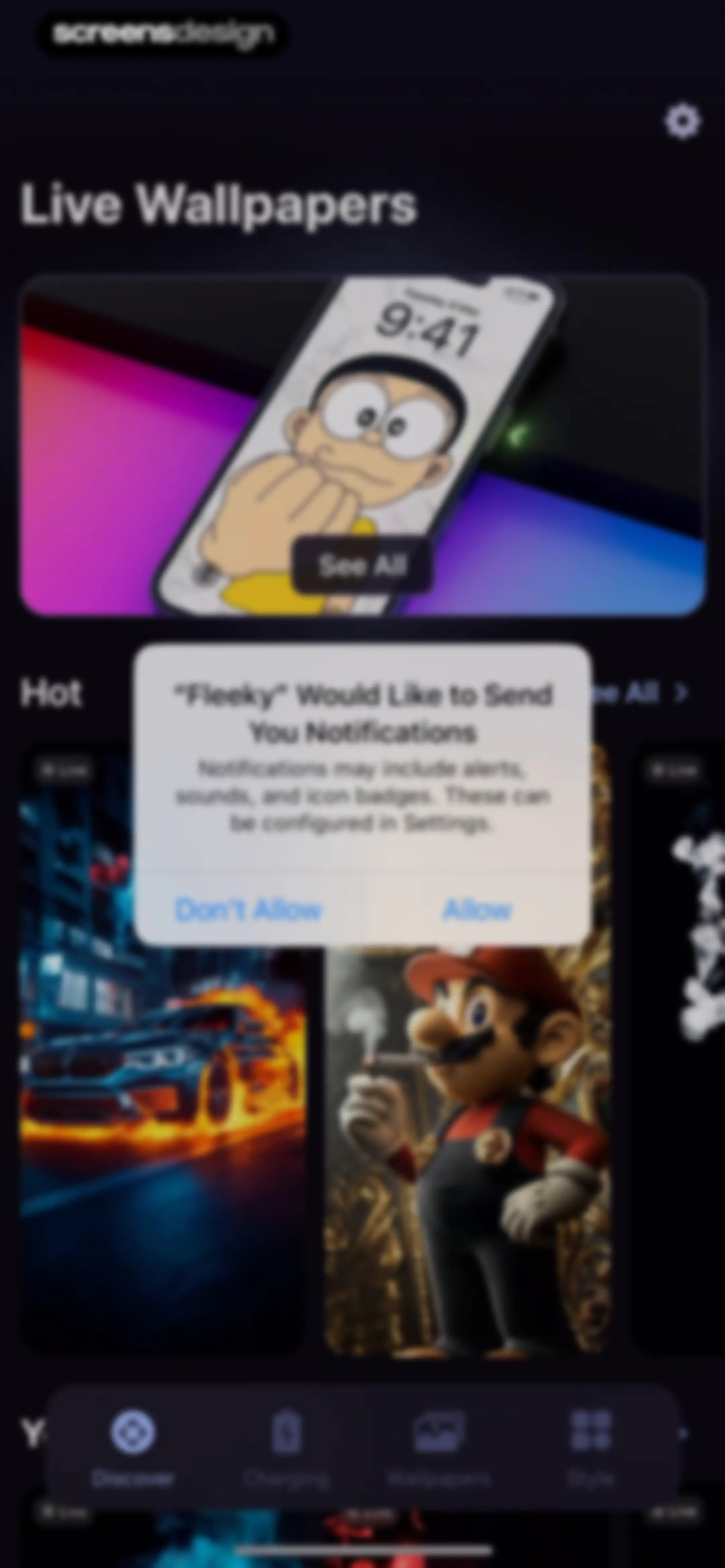 Fleeky - Wallpapers & Theme screen 14