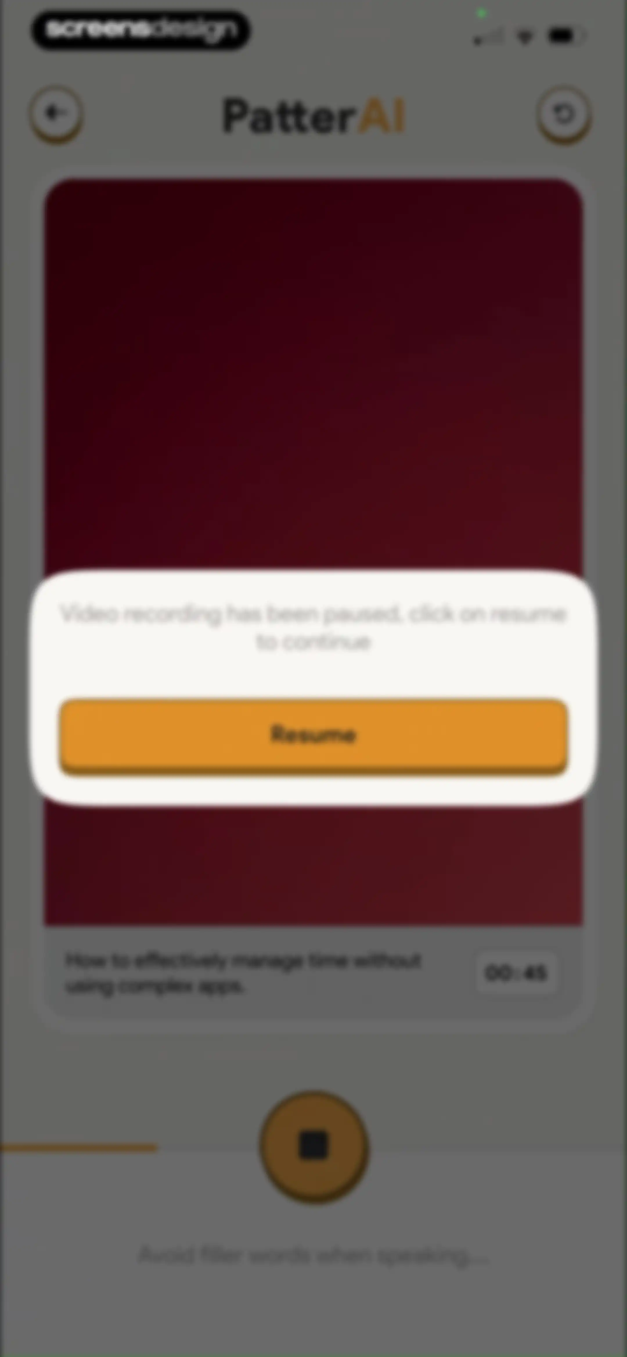PatterAI: Communication Skills screen 106