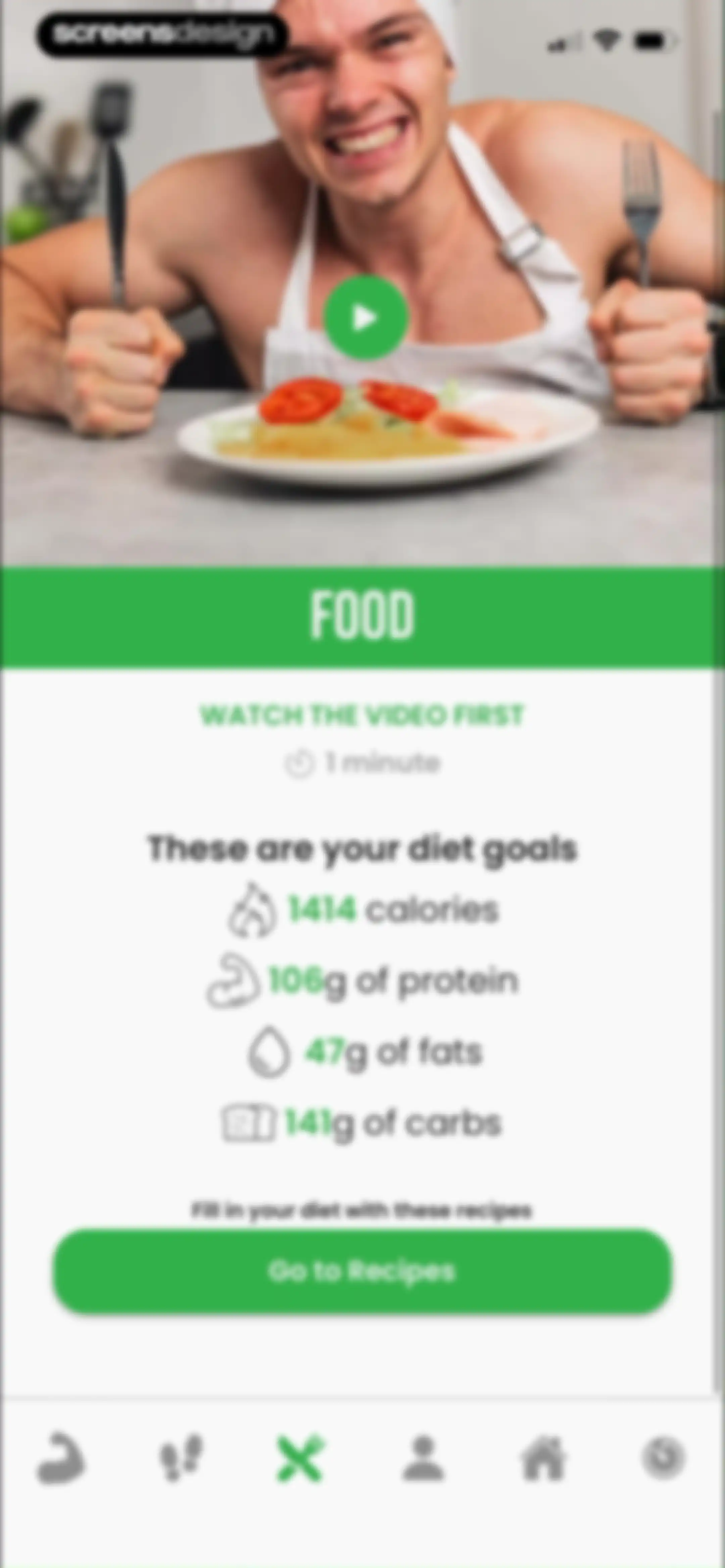 90 Day Challenge screen 87