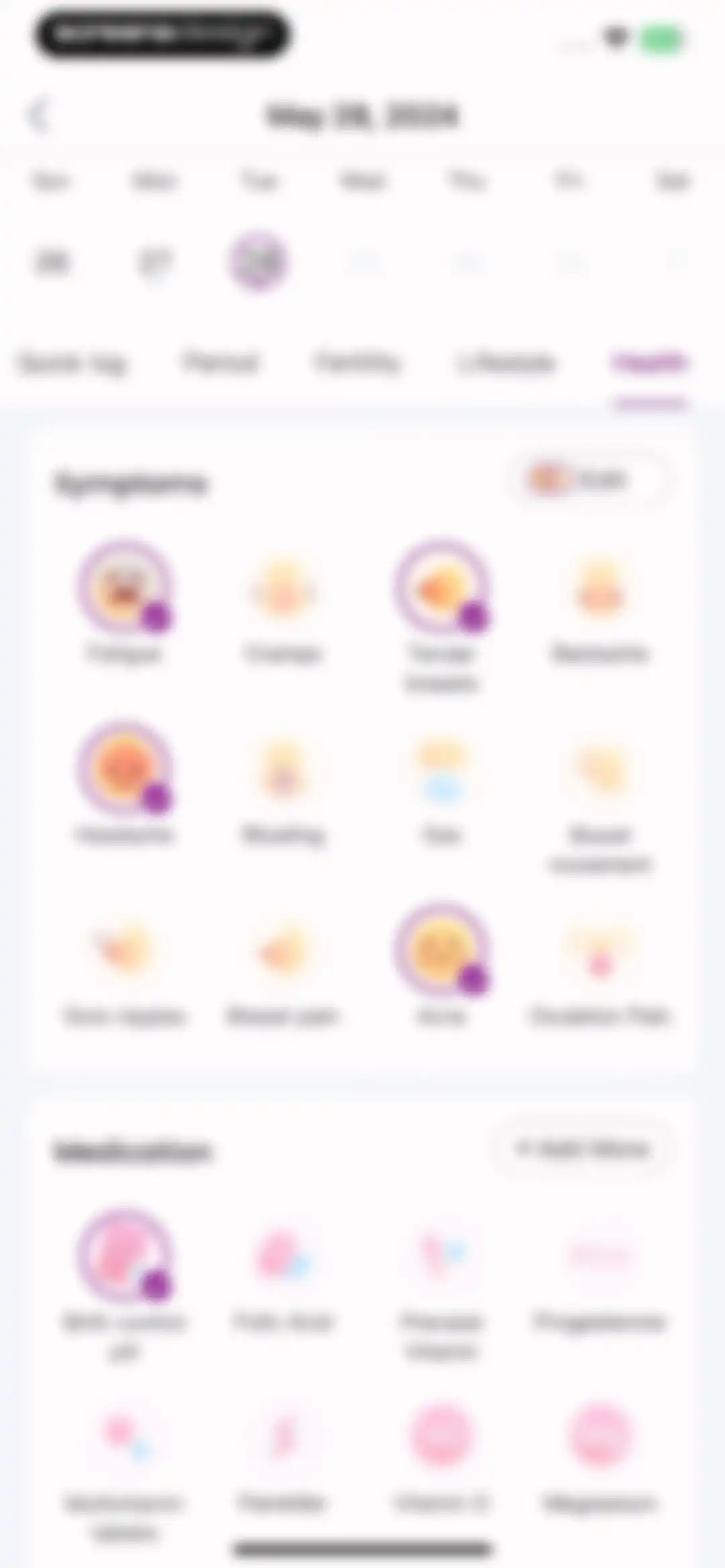 Femometer Fertility Tracker screen 46