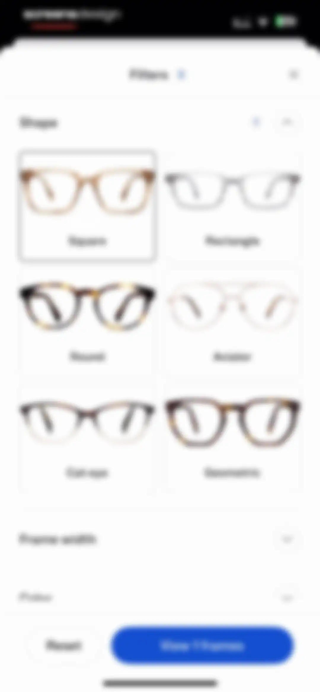Warby Parker screen 33