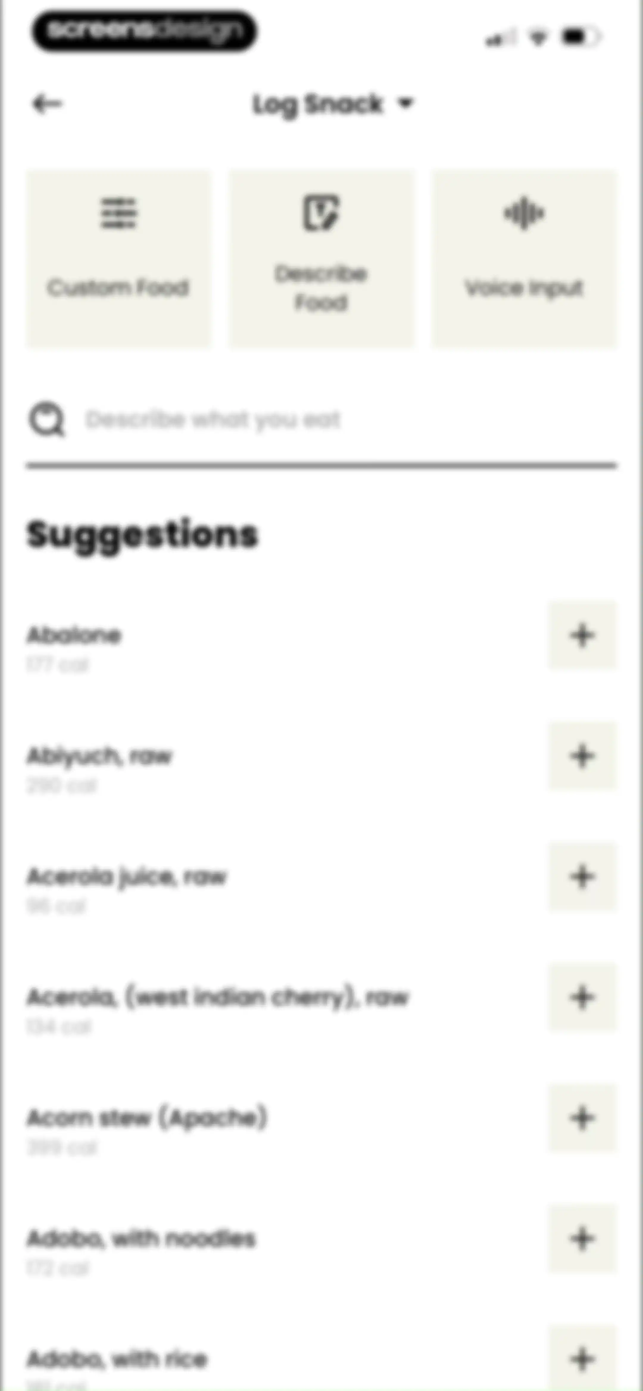 CalDiet - Food Analysis Pal screen 116