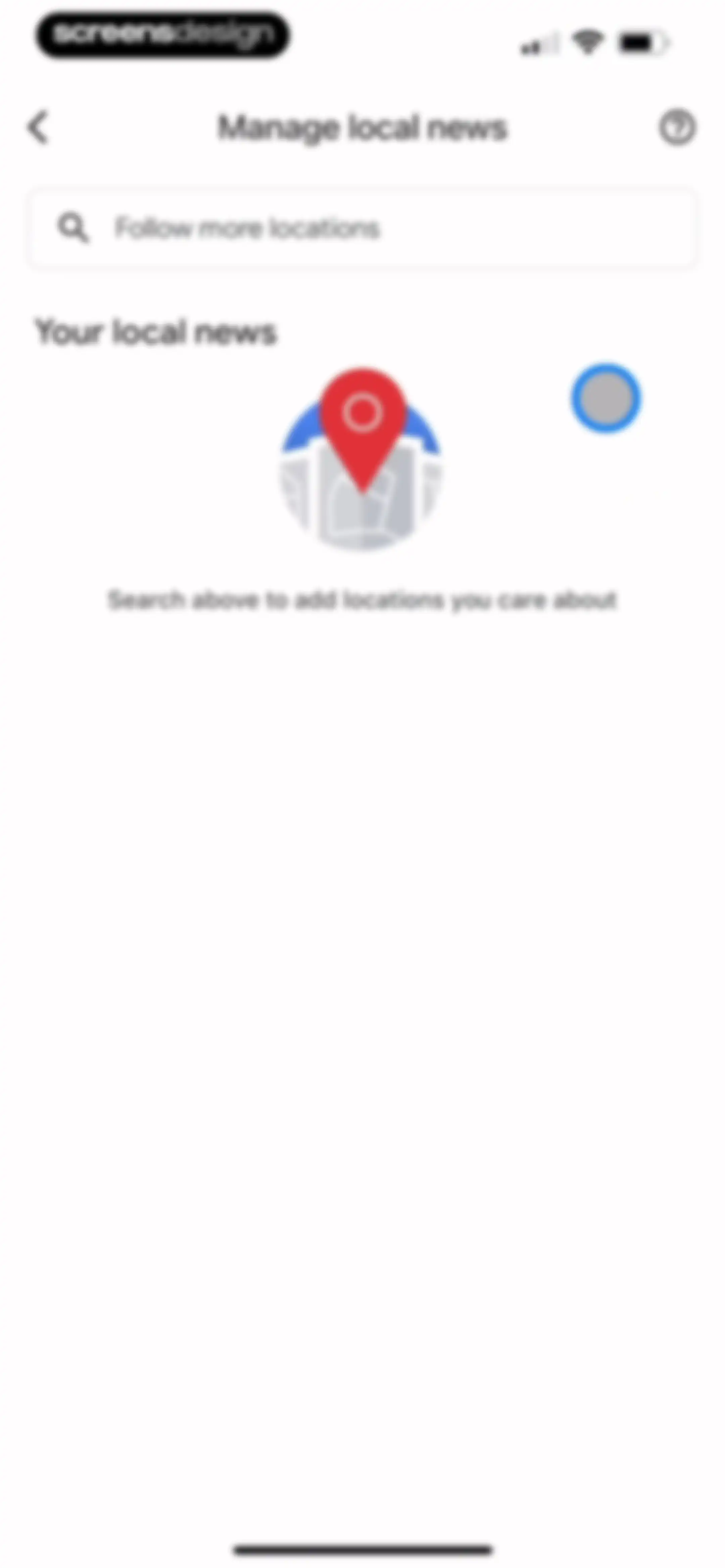 Google News screen 50