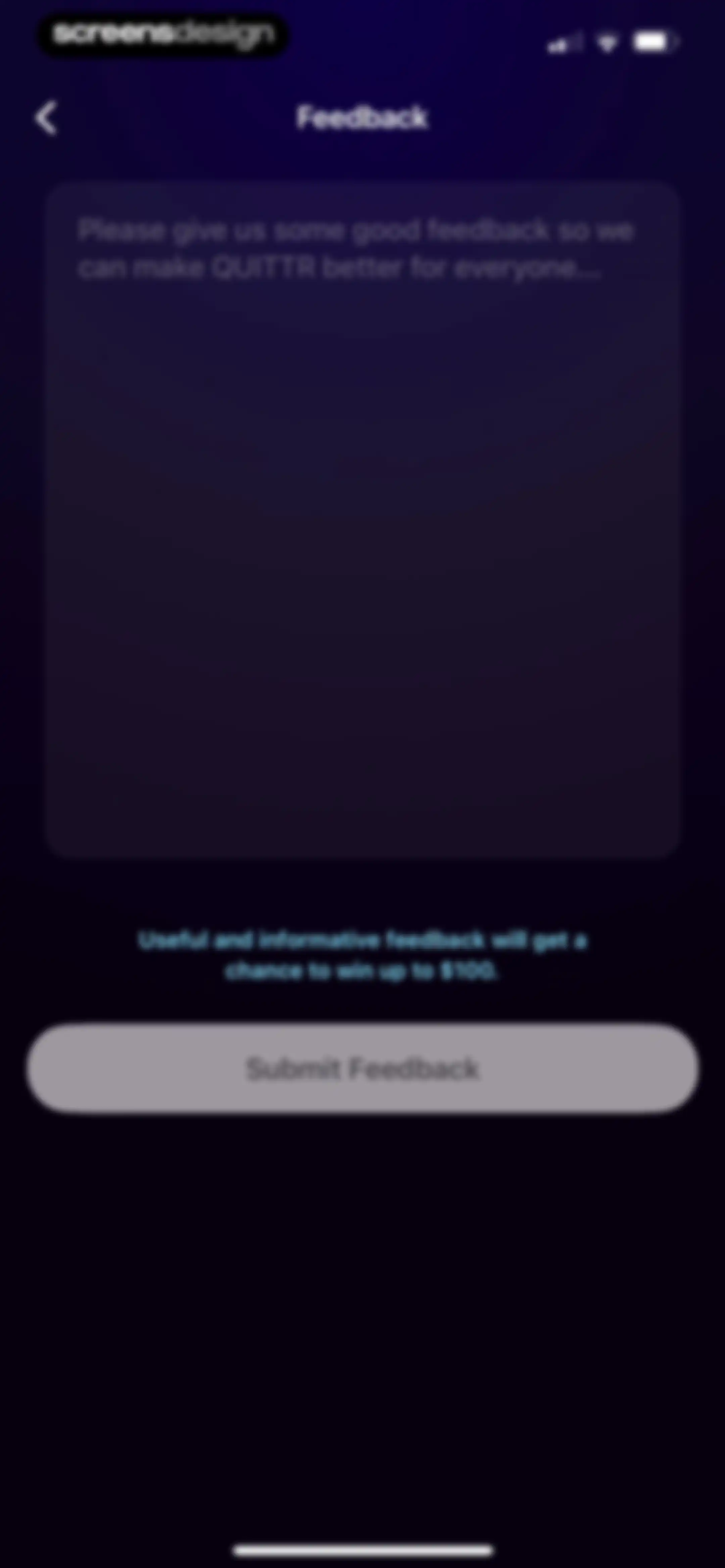 QUITTR - Break Free Now screen 187