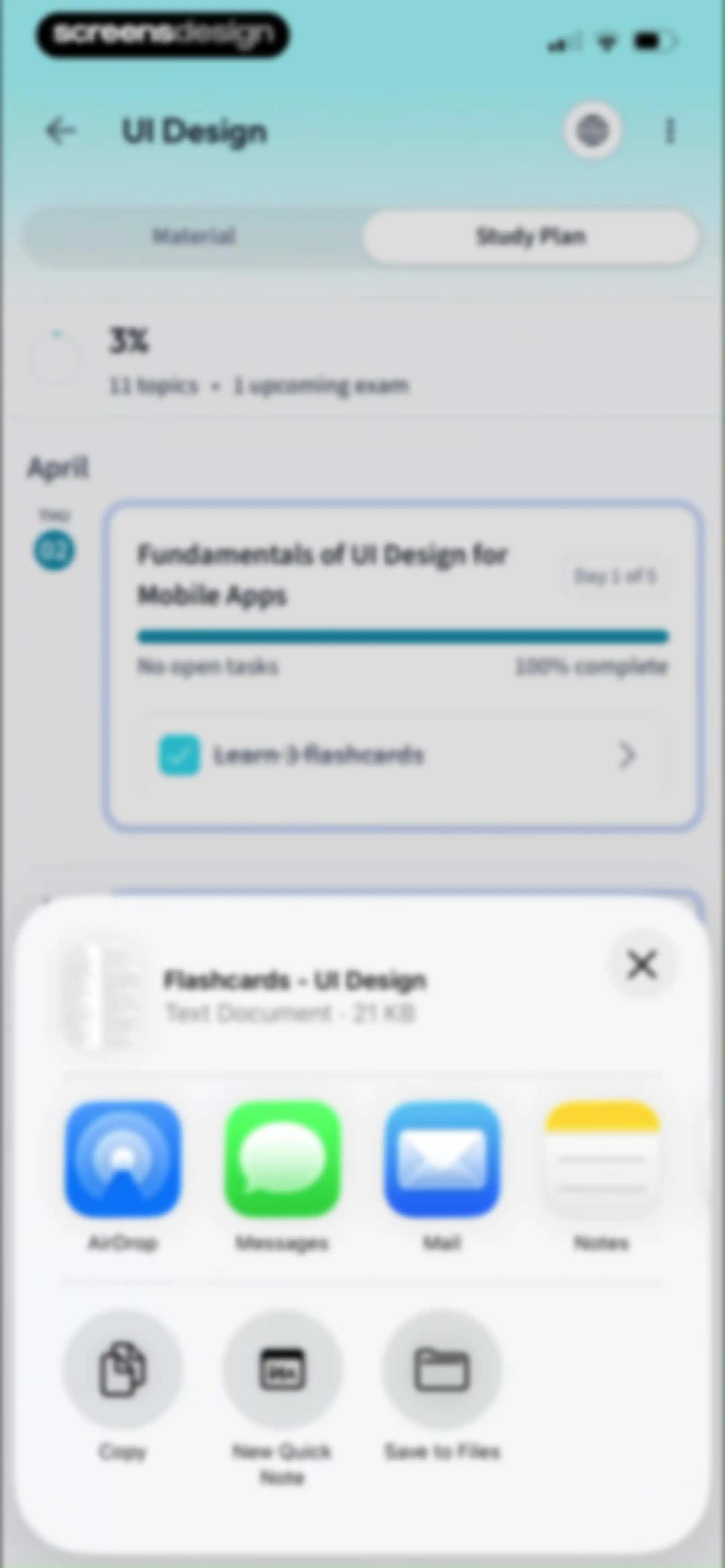 Vaia: AI Flashcards. Study App screen 105