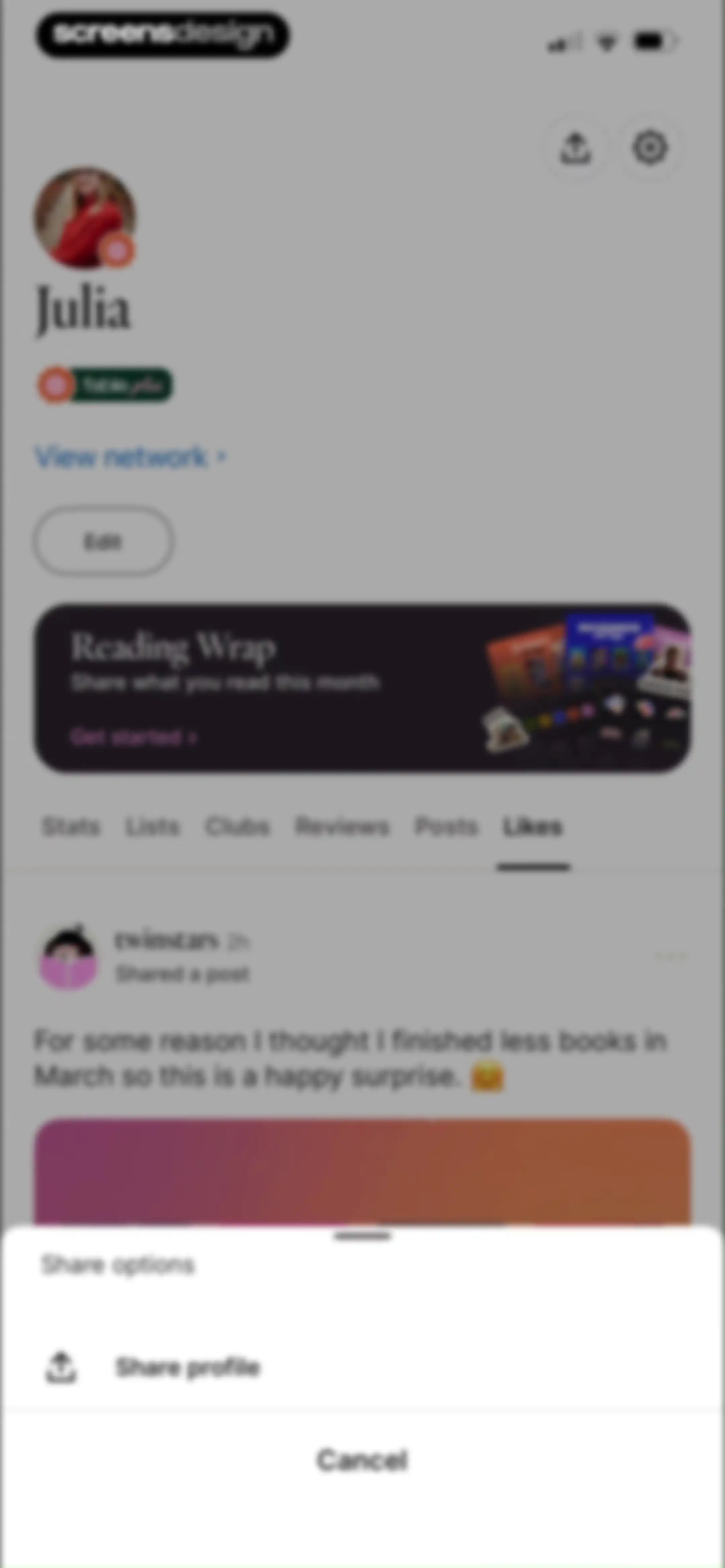 Fable: Track & Discuss Books screen 224