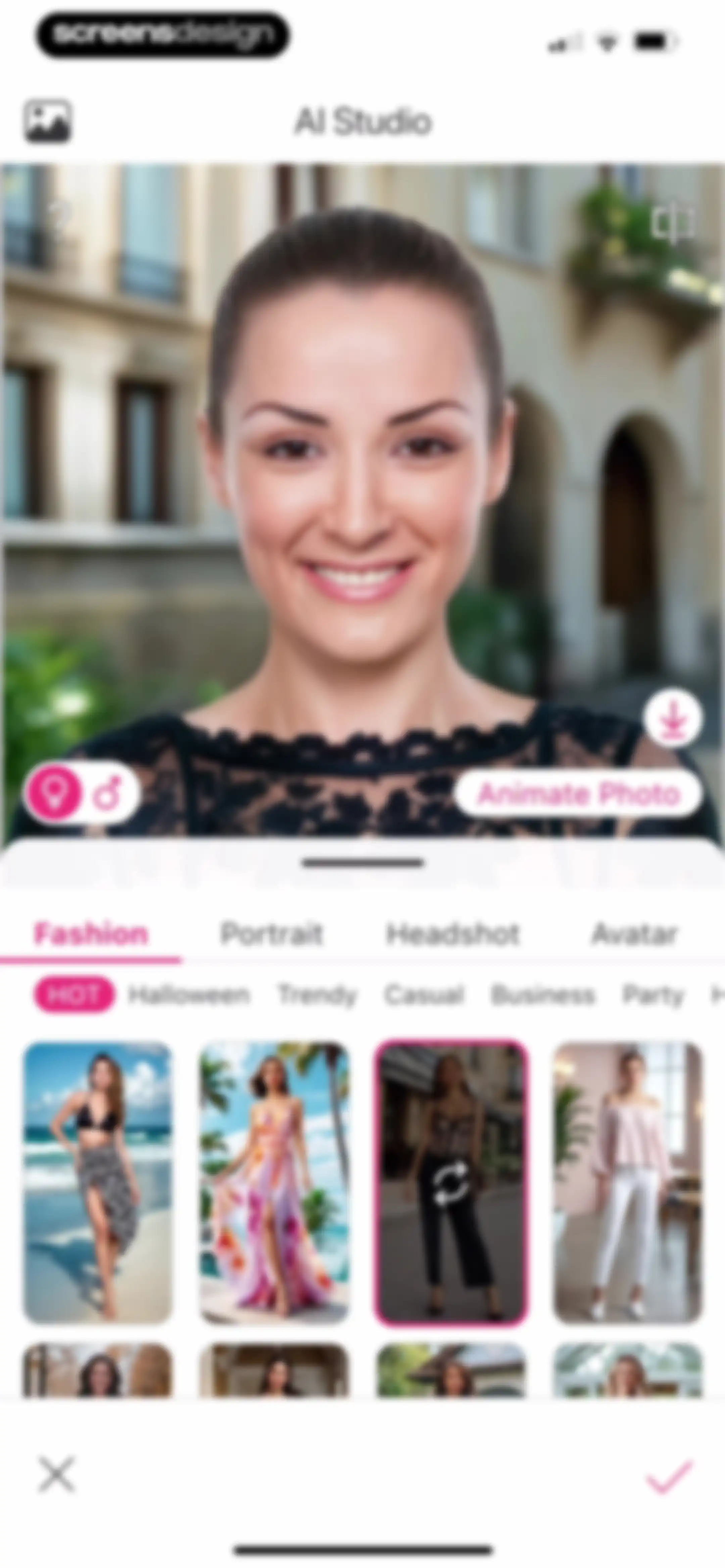 YouCam Makeup: Face Editor screen 142