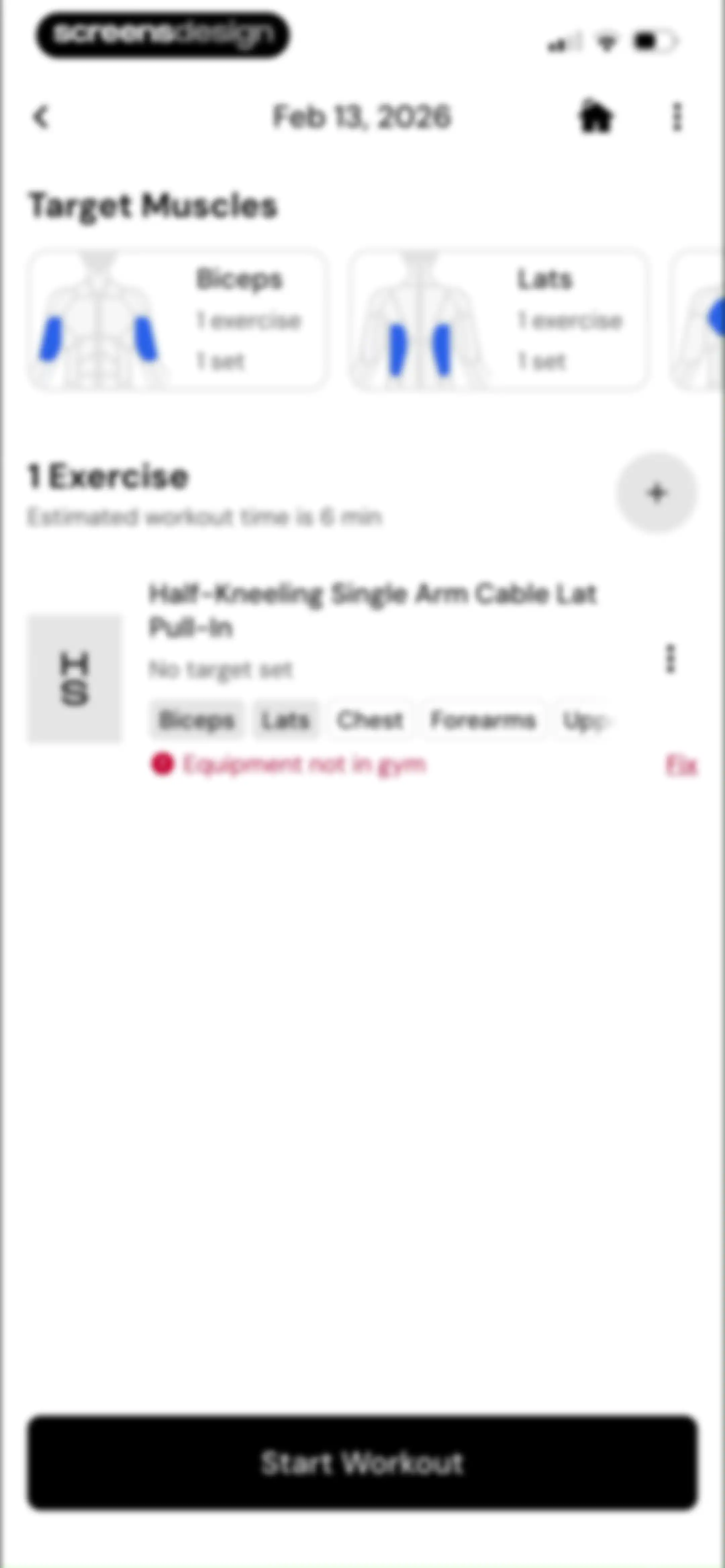 MacroFactor Workouts - Tracker screen 149