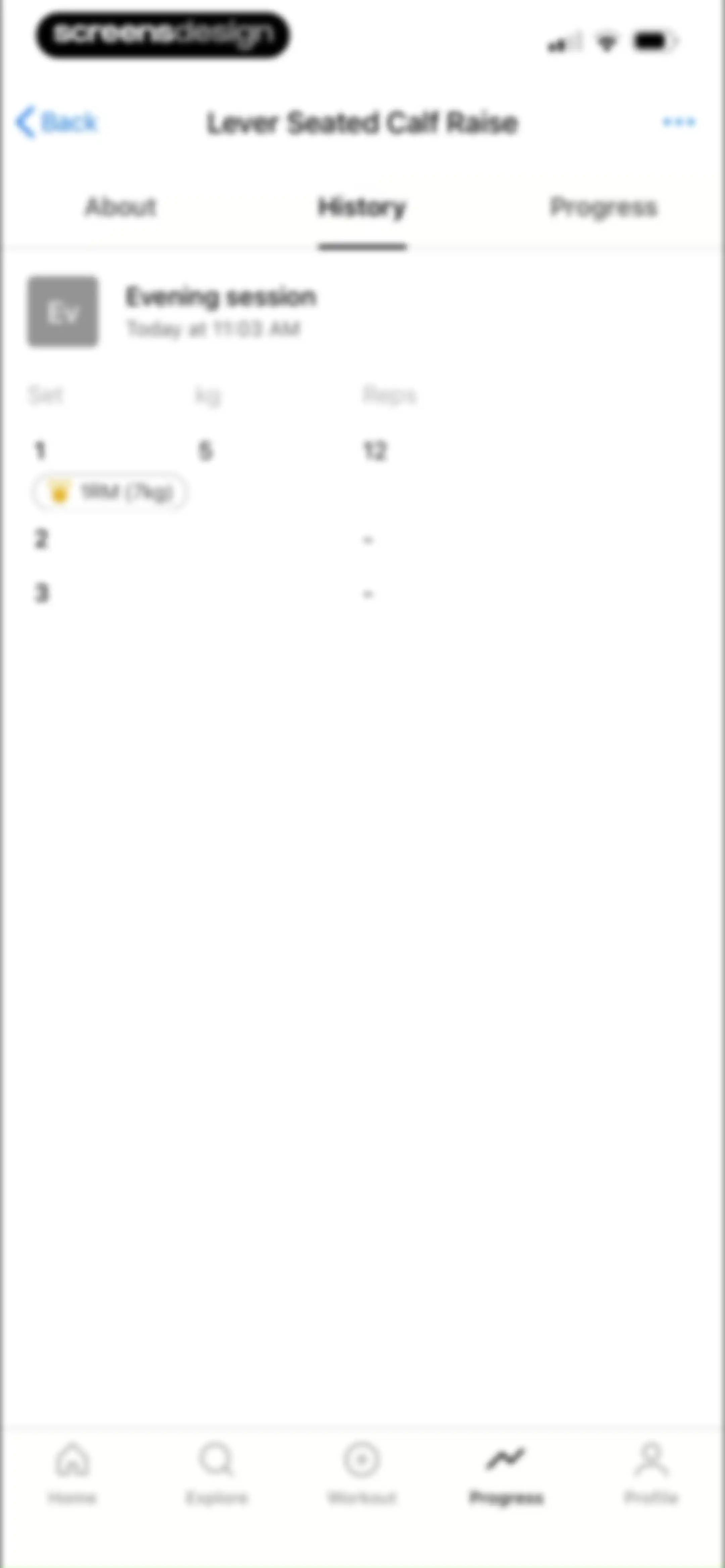 Lyfta: Gym Workout Tracker Log screen 213