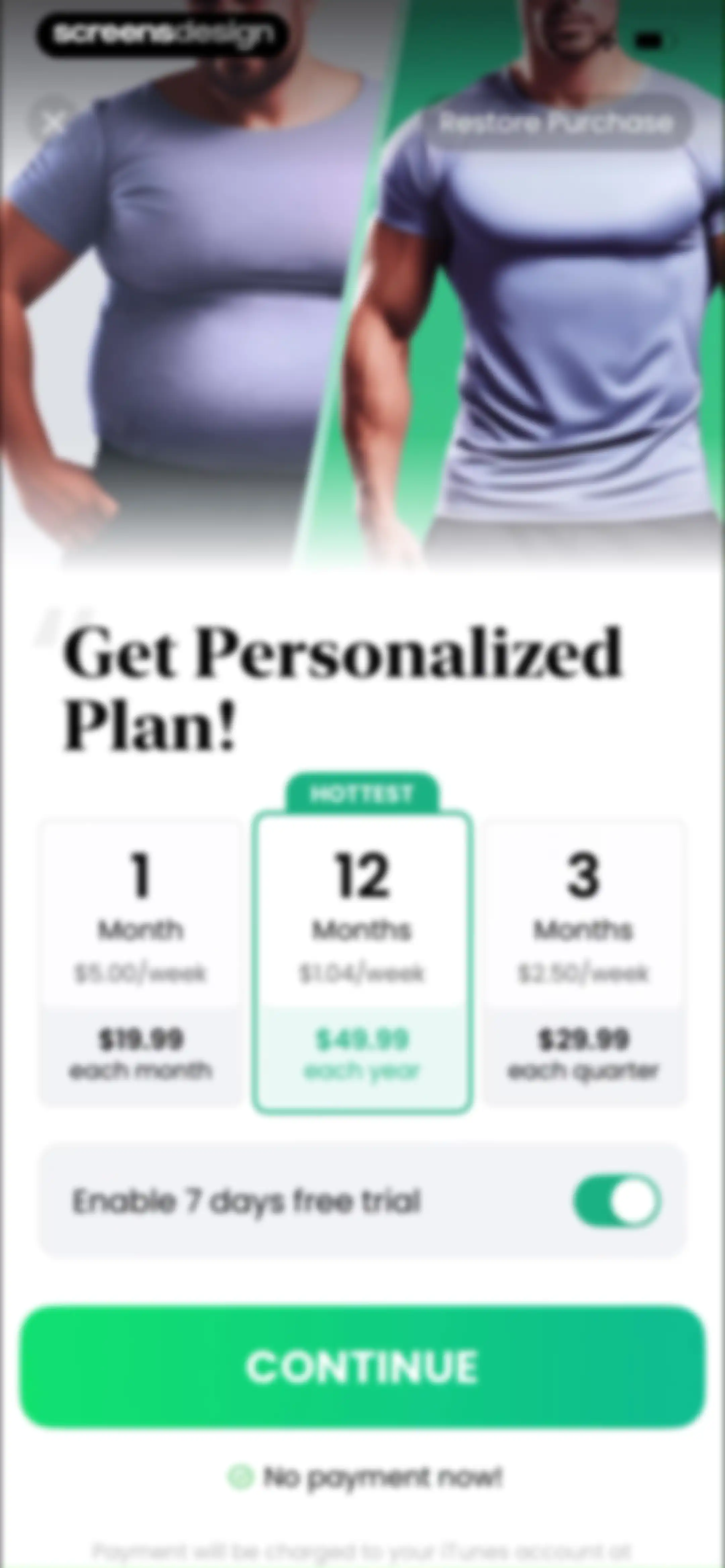 Lose Weight for Men at Home screen 59