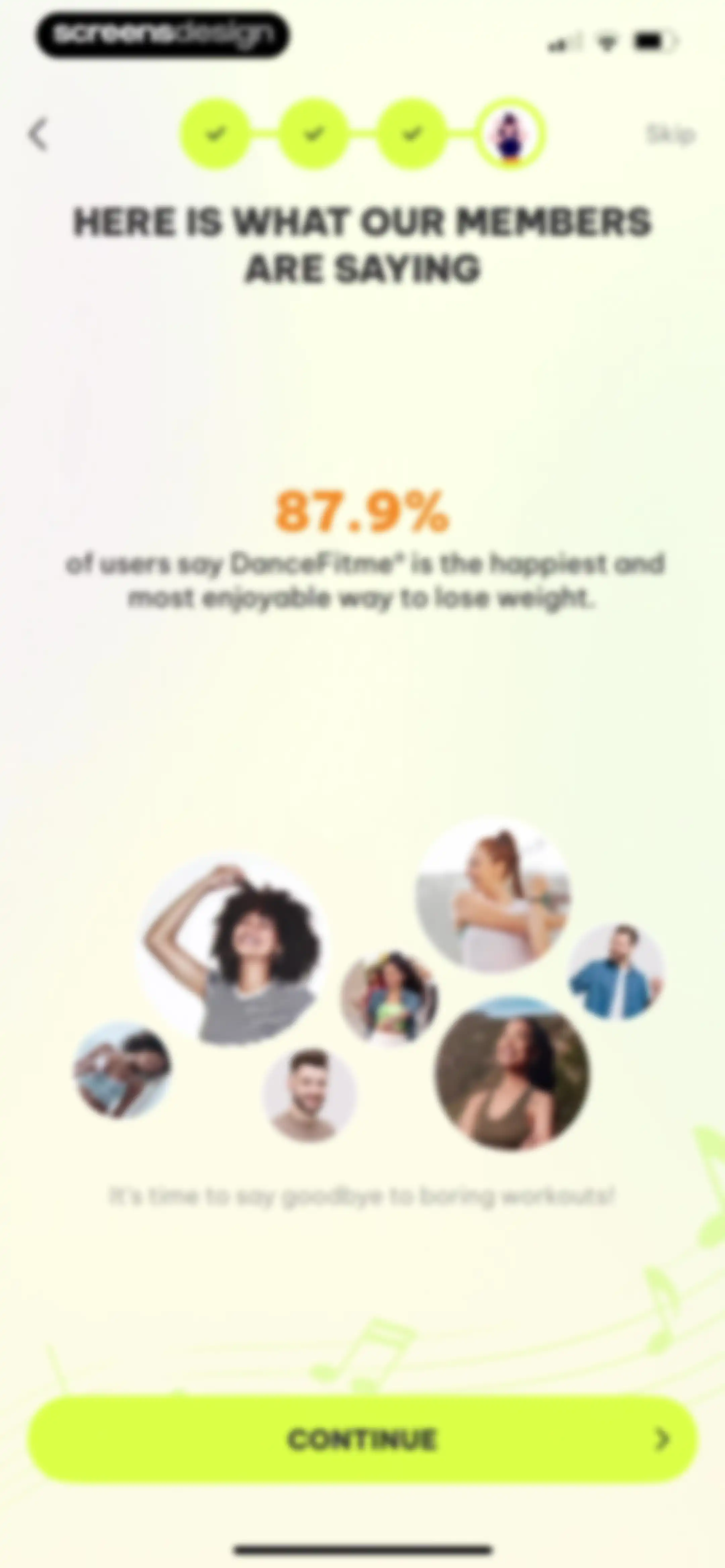 Dancefitme: Fun weight loss screen 31