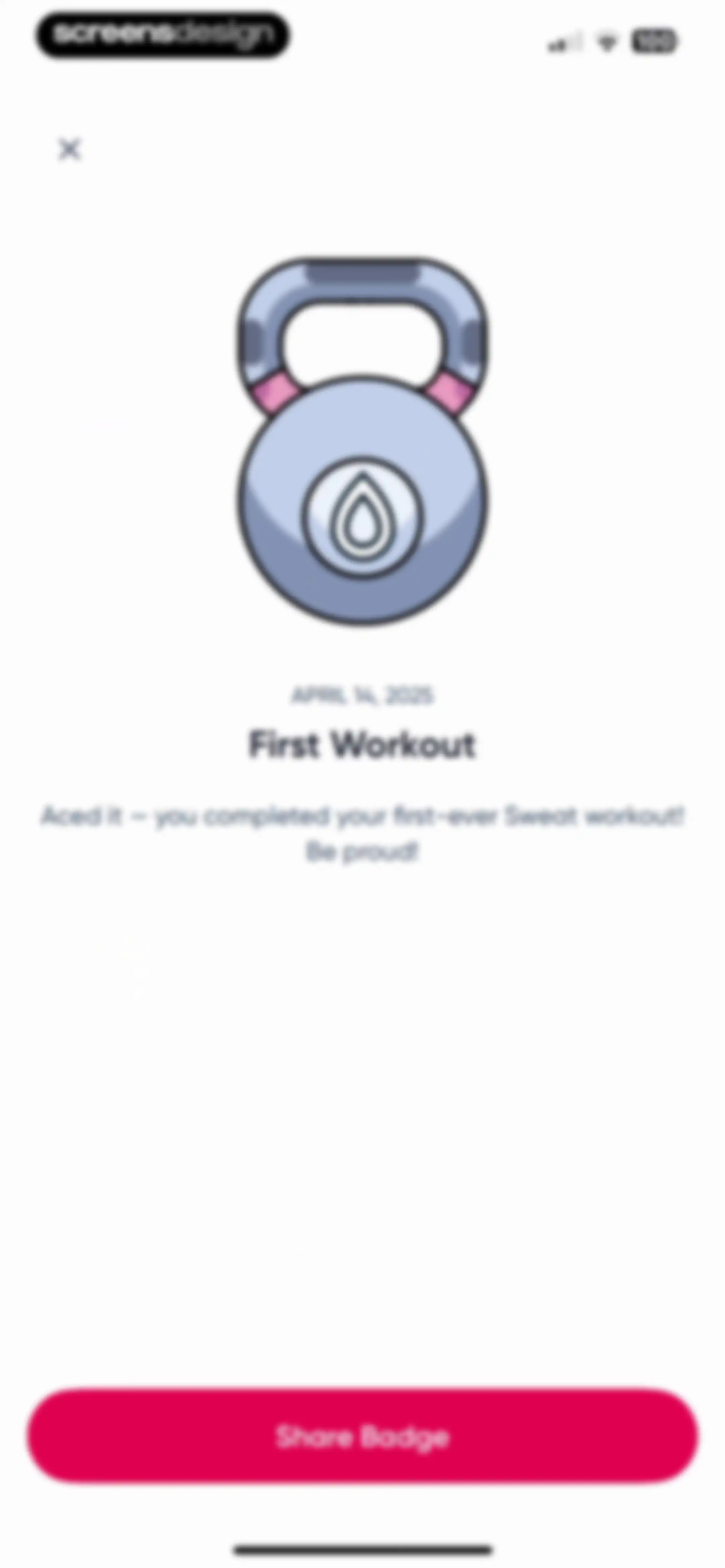 Sweat: Fitness App For Women screen 97