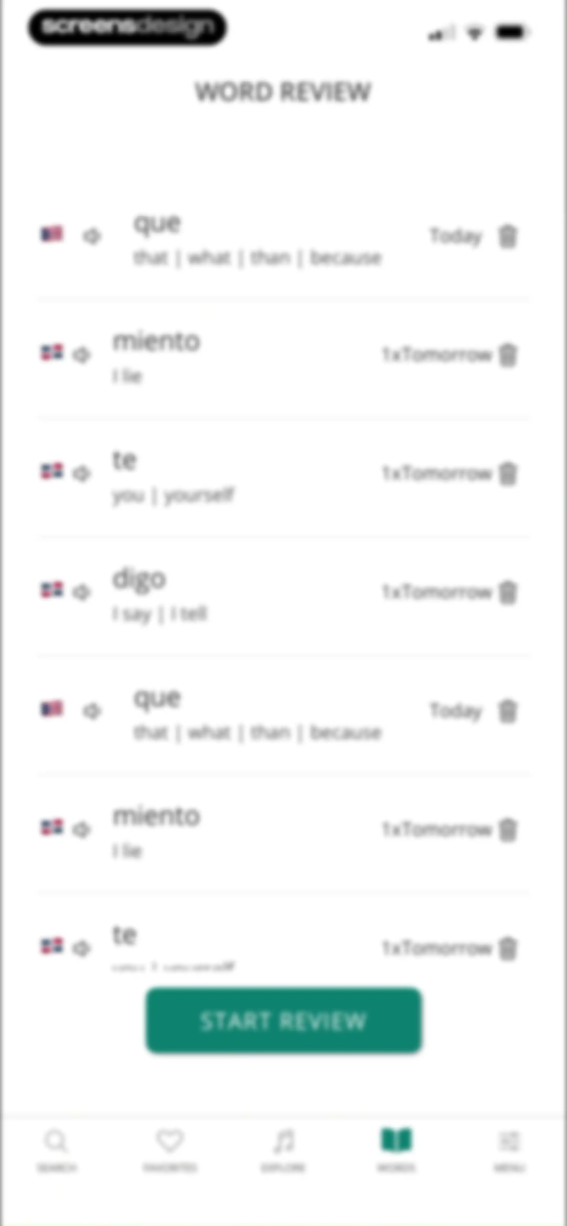LyricFluent: Learn Languages screen 114