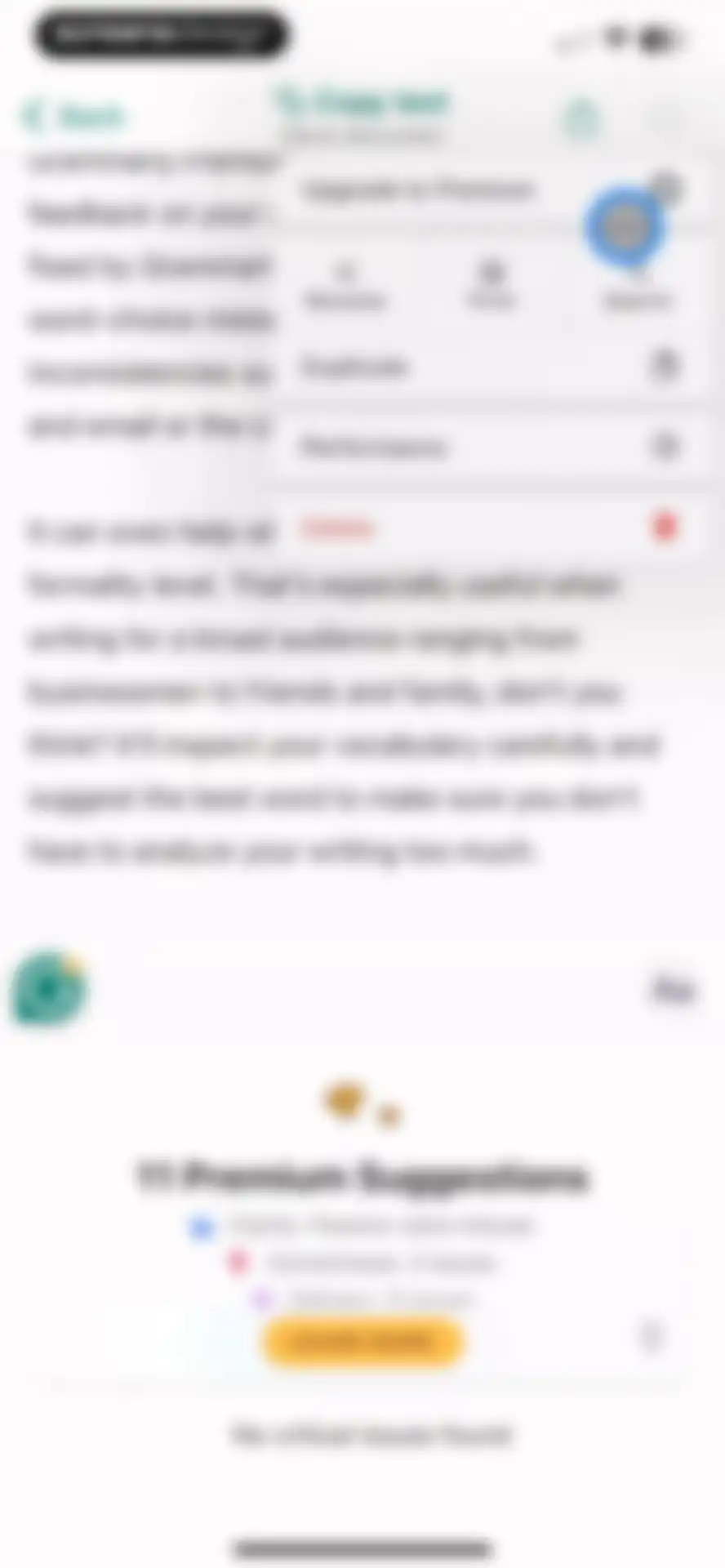 Grammarly: AI Keyboard & Notes screen 41