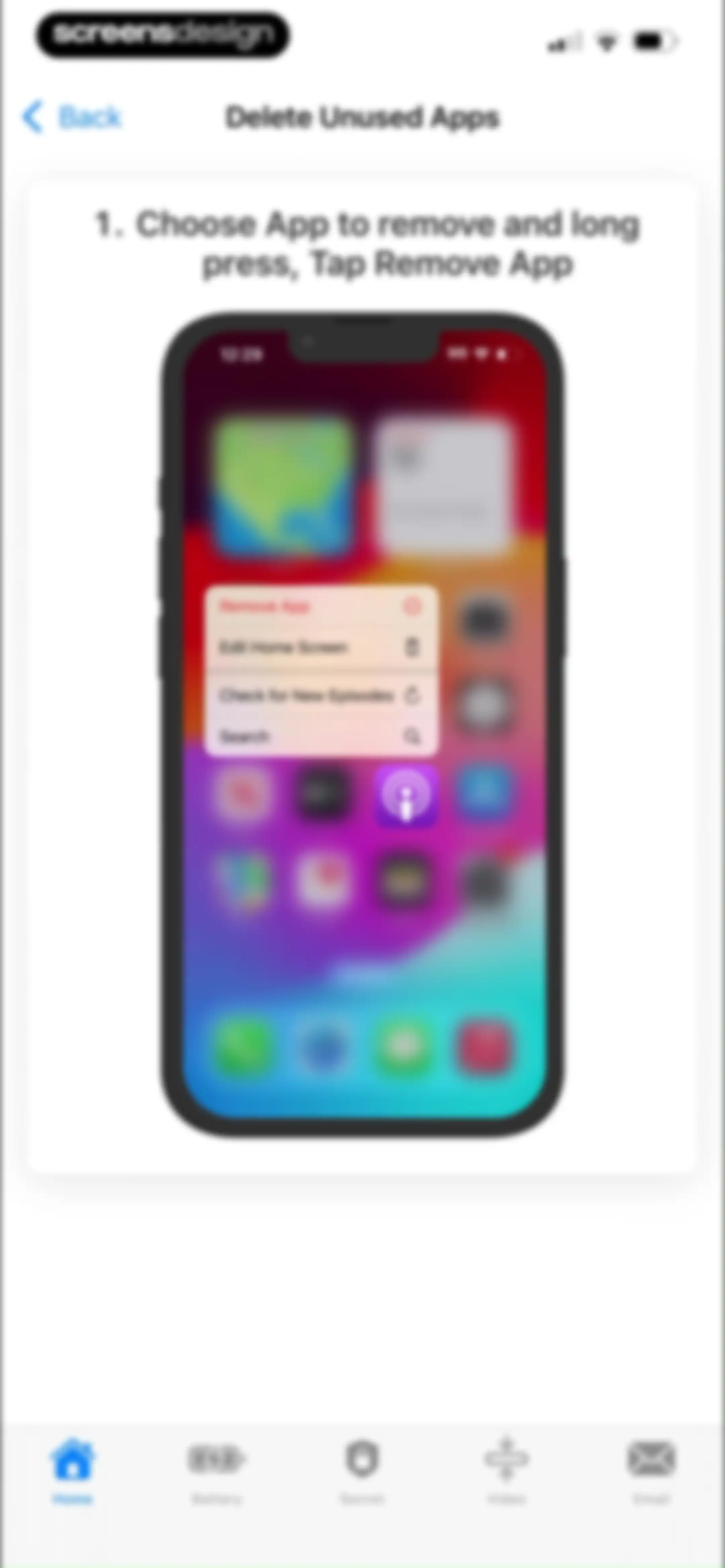 Clean Phone Storage Now screen 43